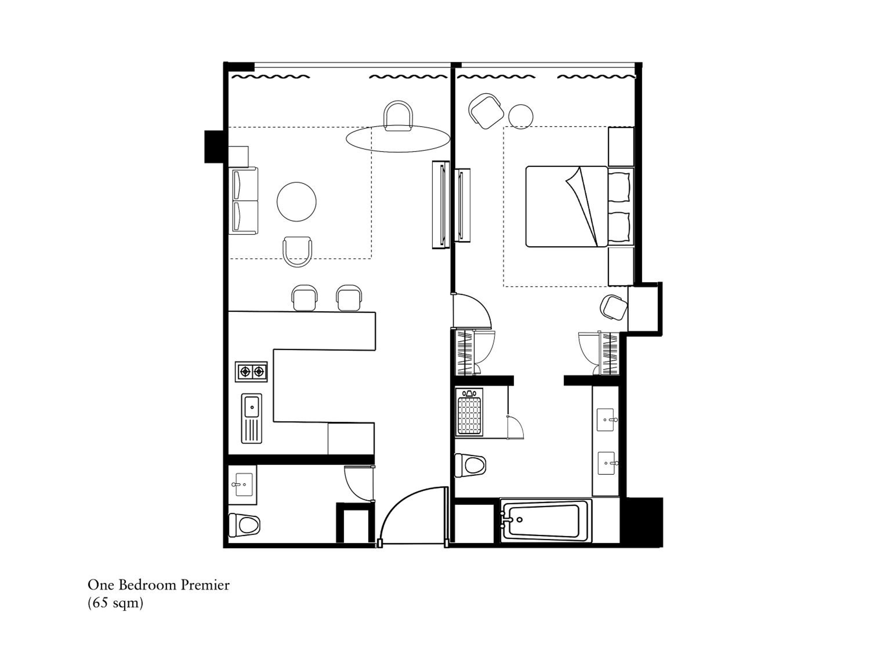 One-Bedroom Premier - Photo 2