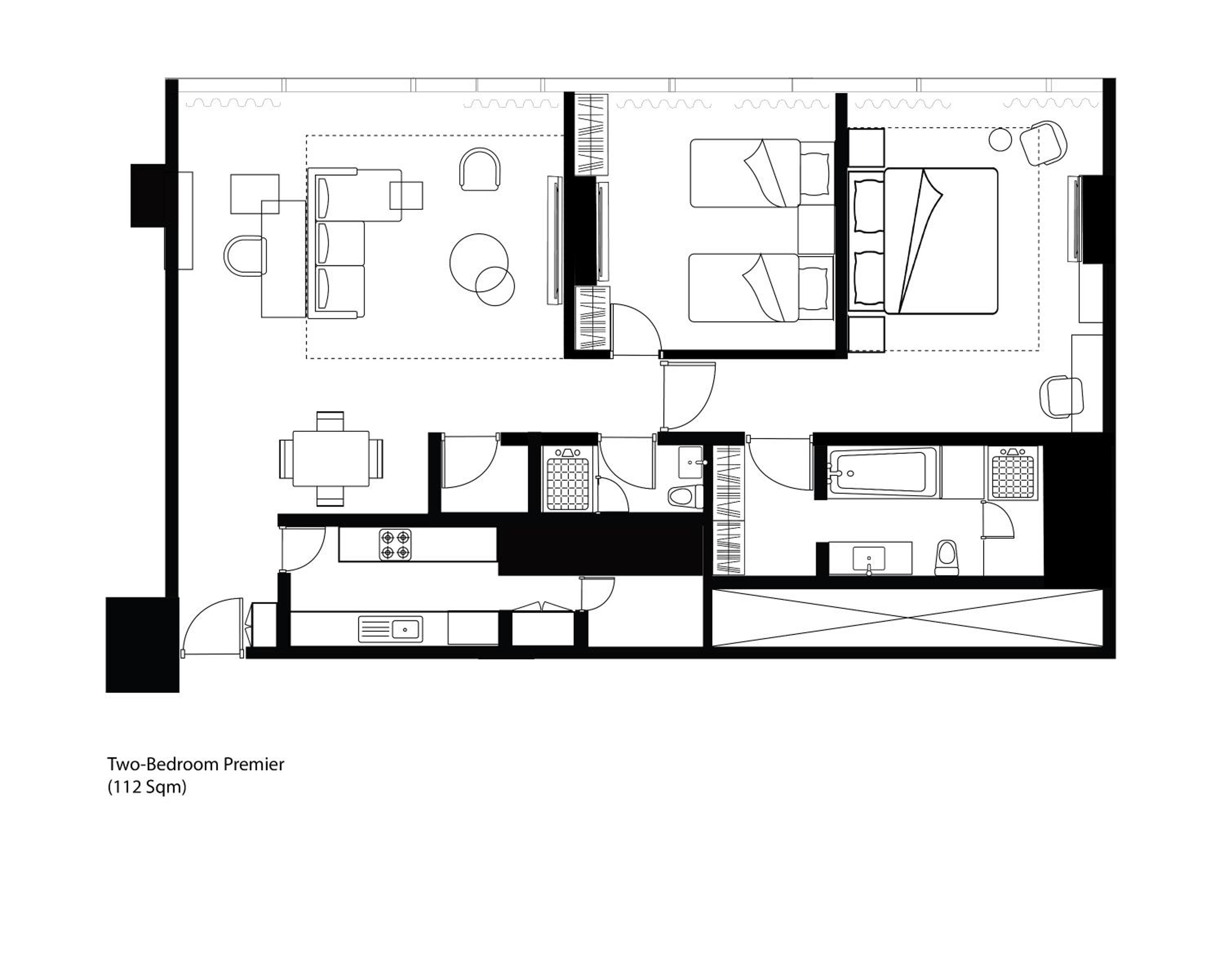 Two-Bedroom Apartment - Photo 2
