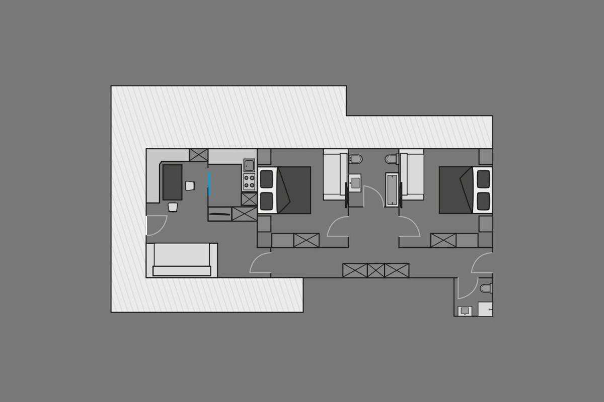 Apartment with Terrace photo 2
