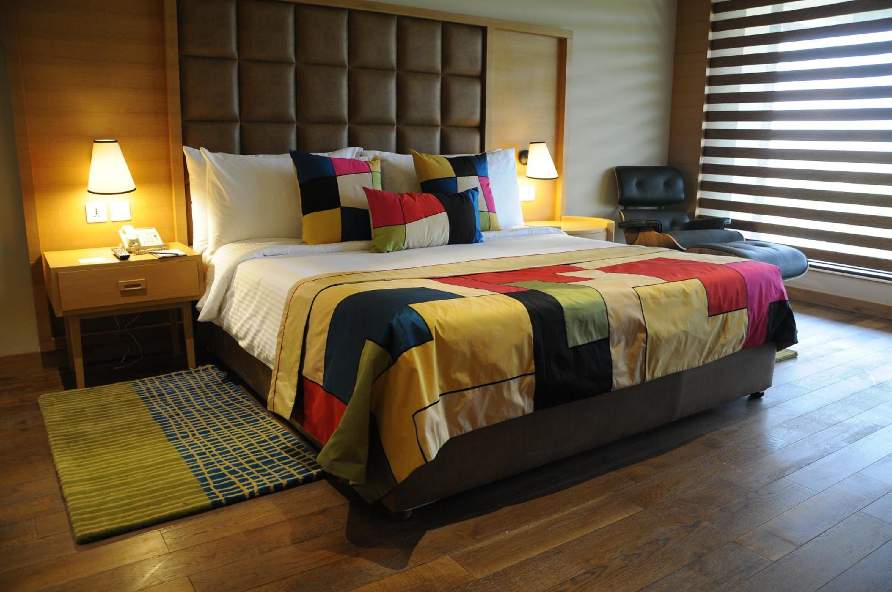 Deluxe King Room with 10% discount on F&SB, SPA & Laundry,Happy Hours deal offering 1+1 offer. Offer is available from 6:00 PM till 8:00 PM at The Circle Bar