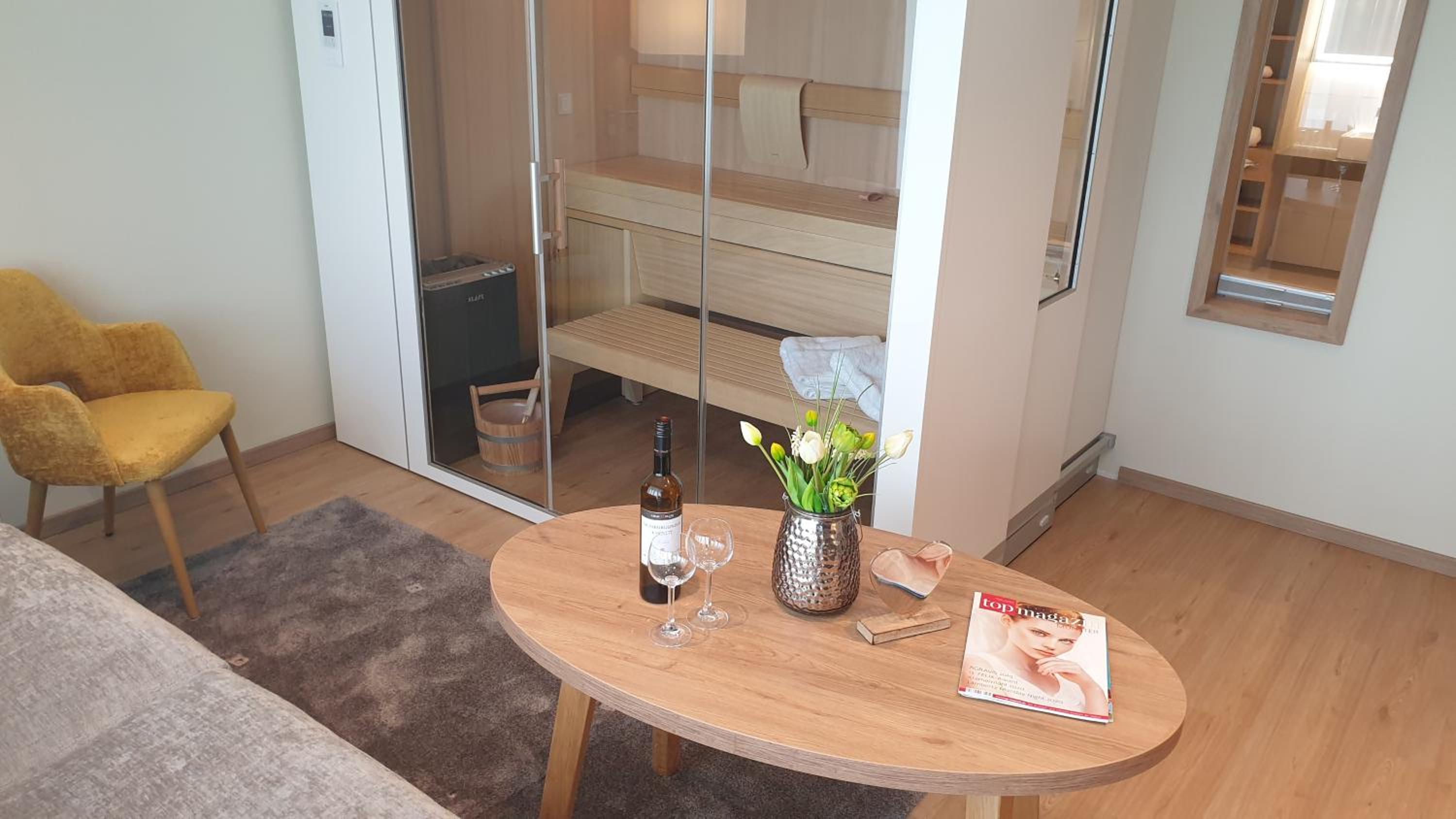 Suite with Sauna