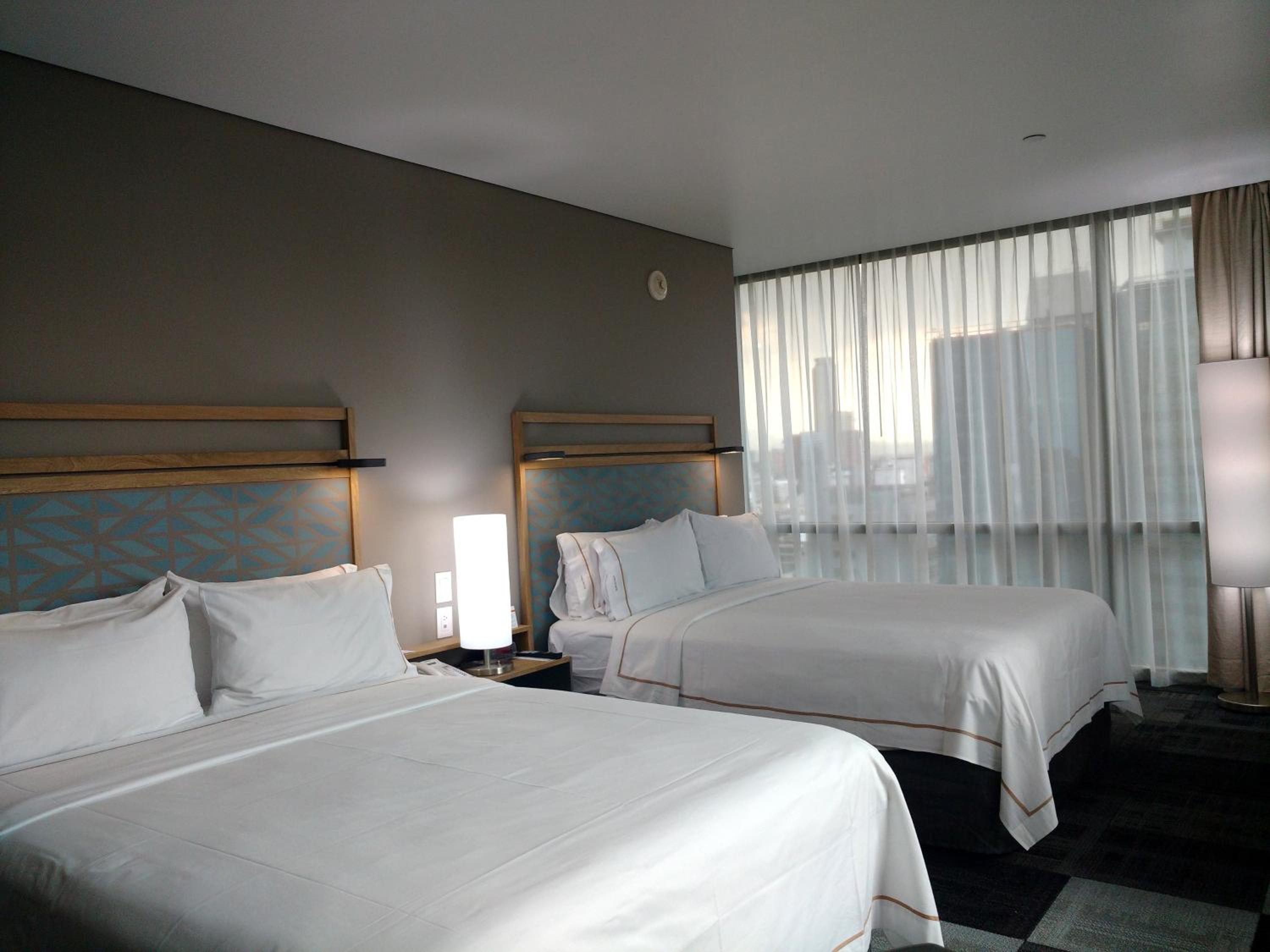 Standard Double Room with Two Double Beds and City View
