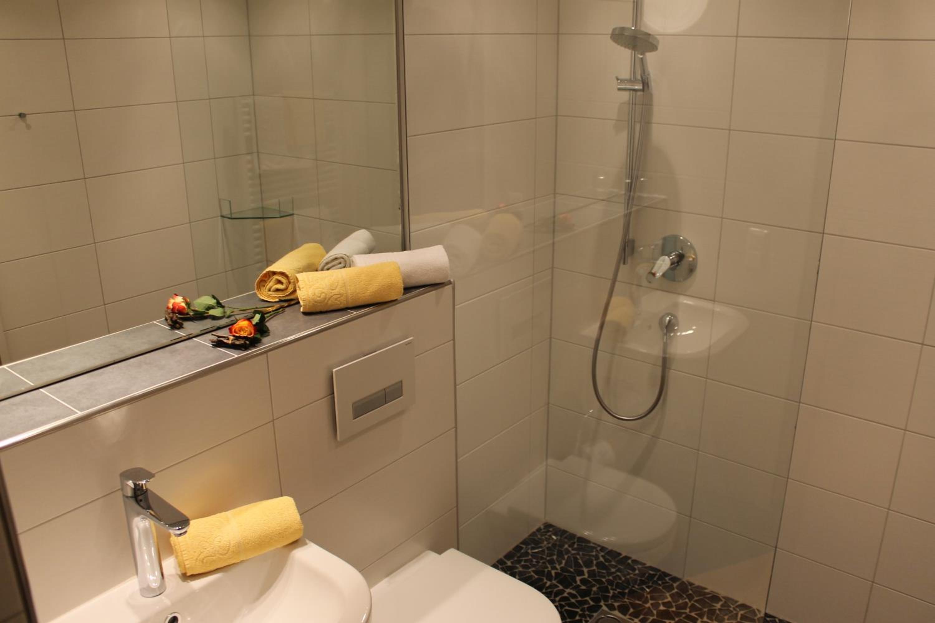 Standard One-Bedroom Apartment with Terrace and Garden photo 2