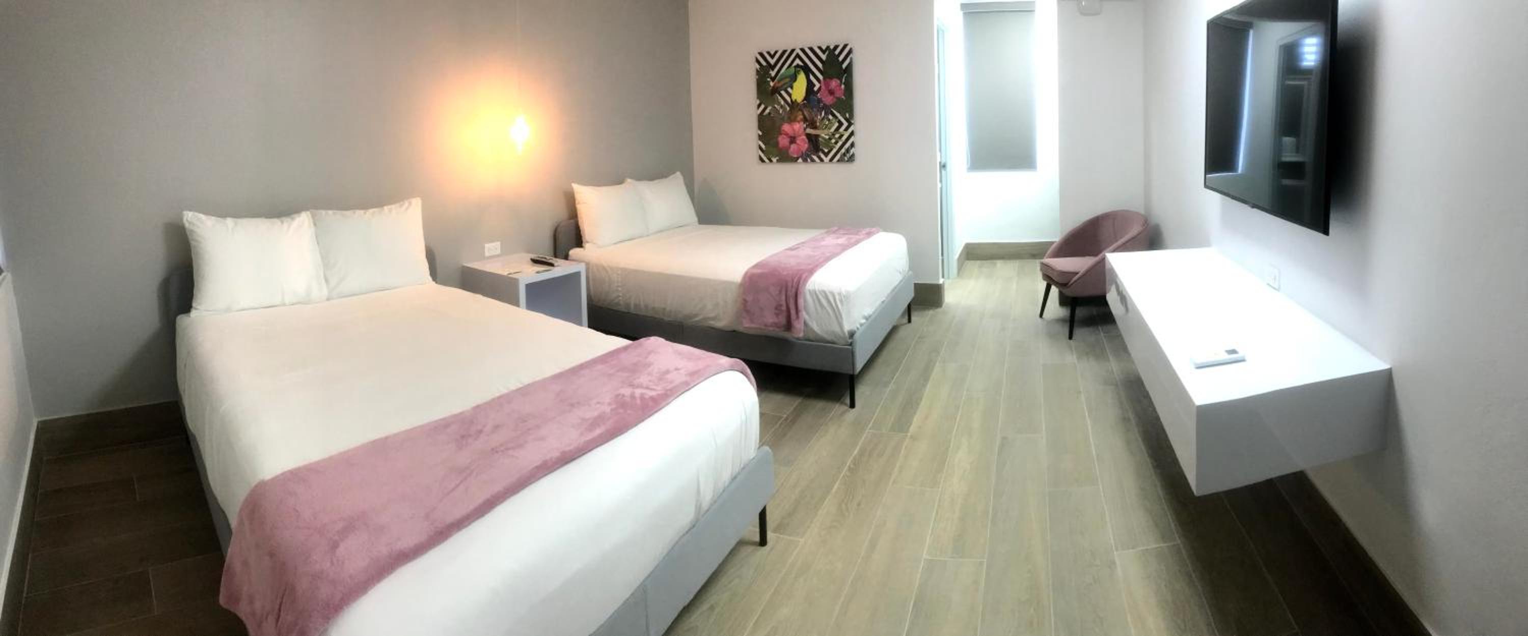 Garden View Room with Two Double Beds