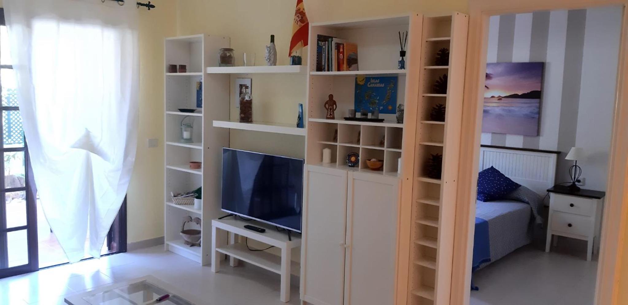 Apartamento con vista a la piscina