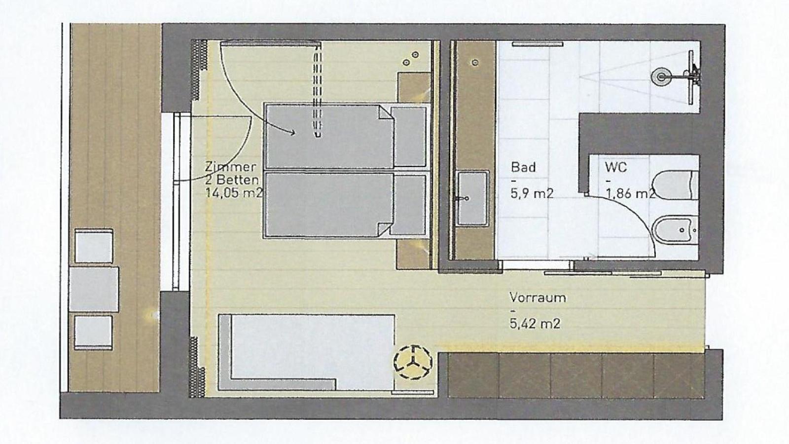 Double Room with Balcony photo 2
