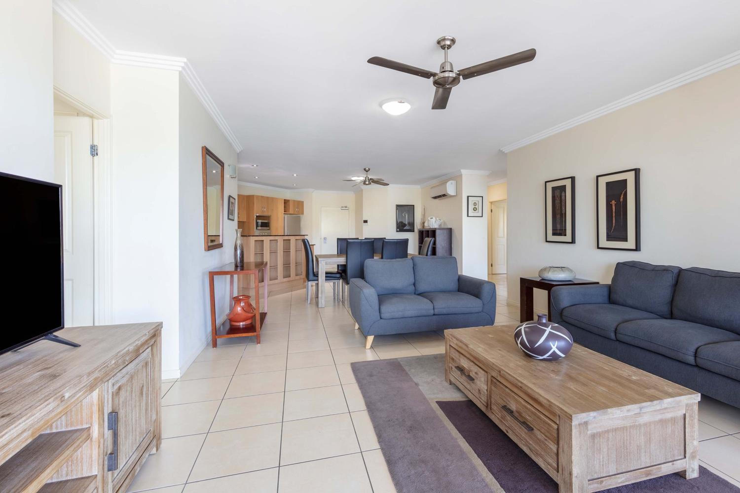 Three-Bedroom Apartment with Water View