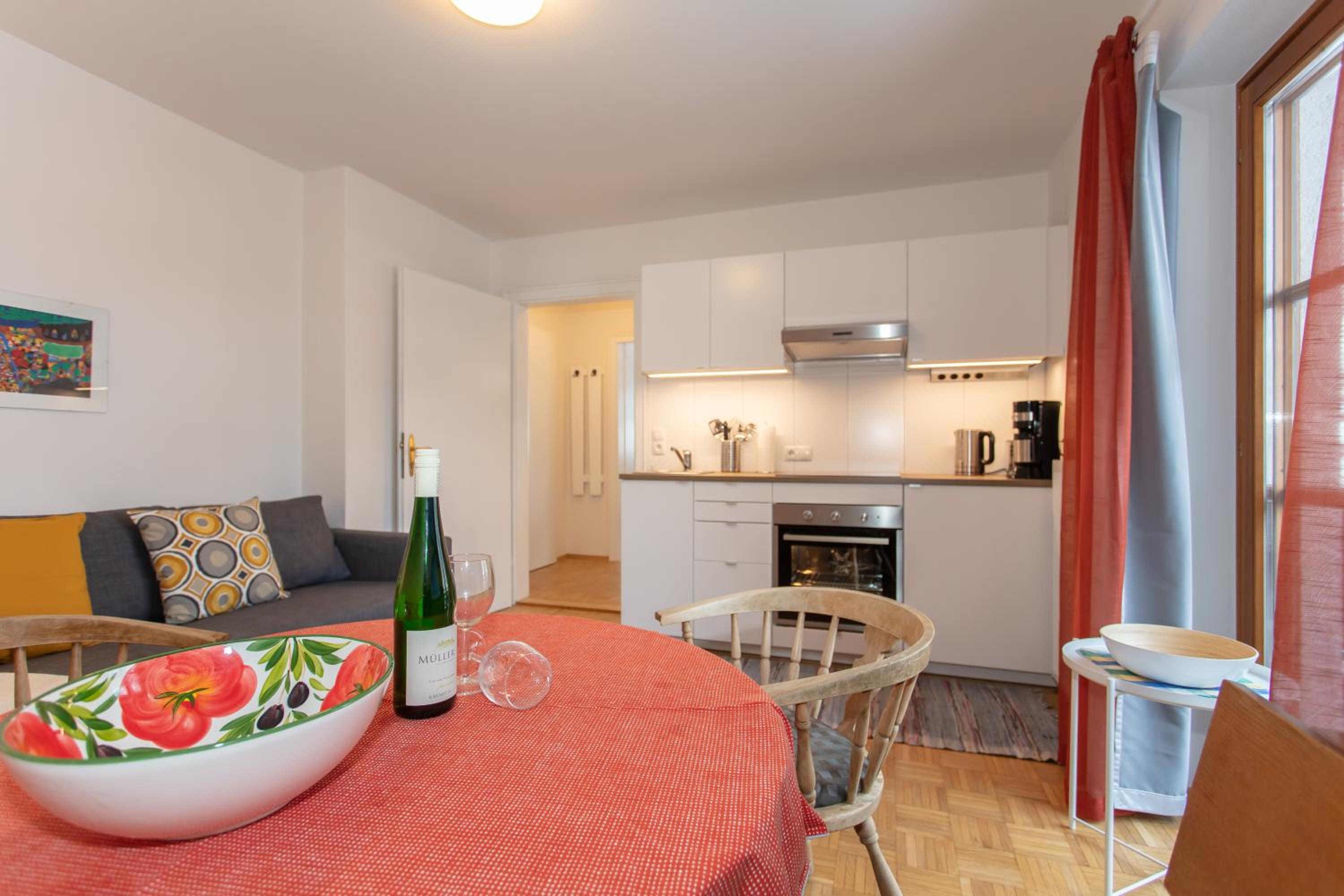 One-Bedroom Apartment with Balcony