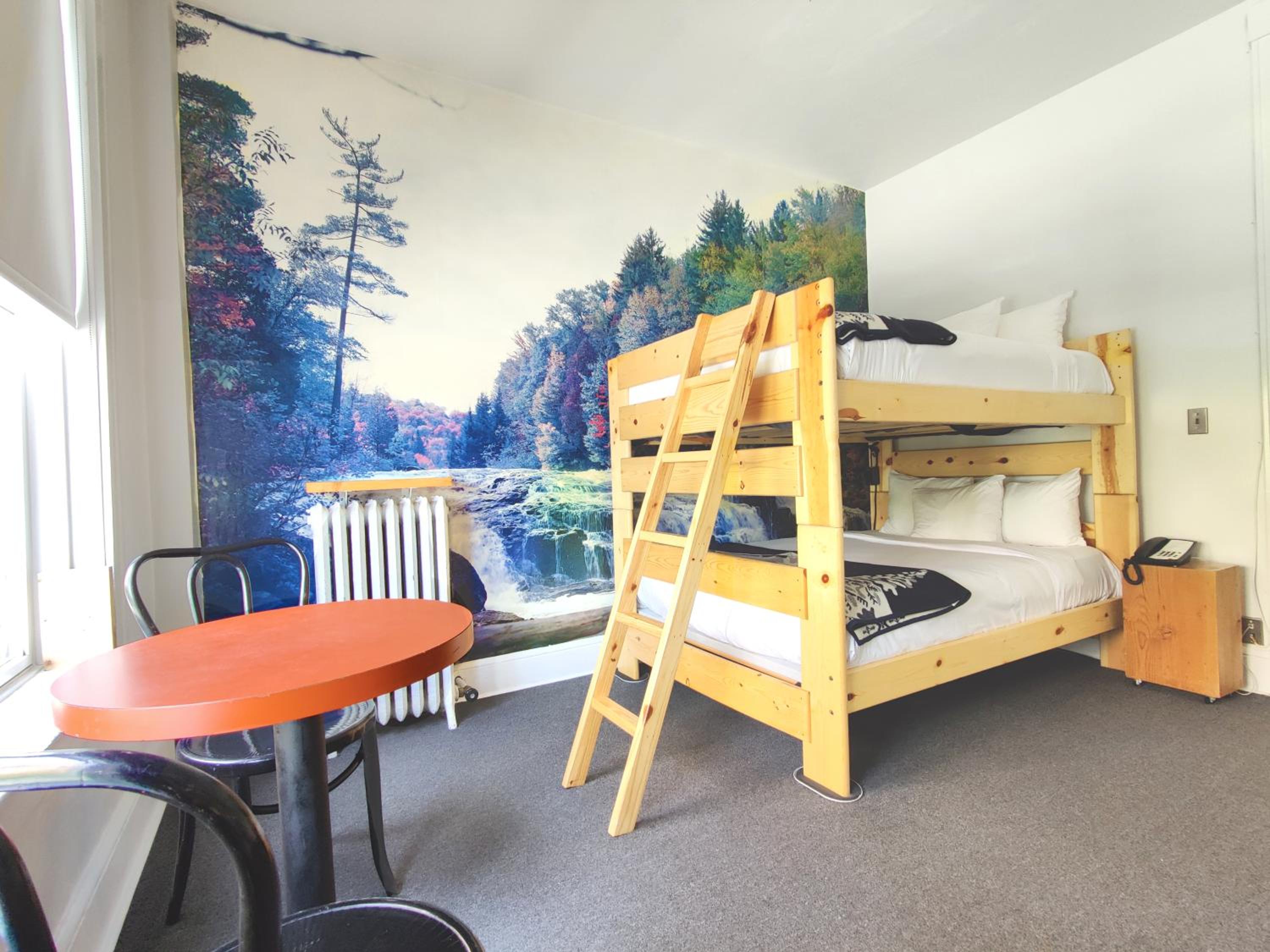 Bunk Room with Full Beds and Shared Bathroom photo 3