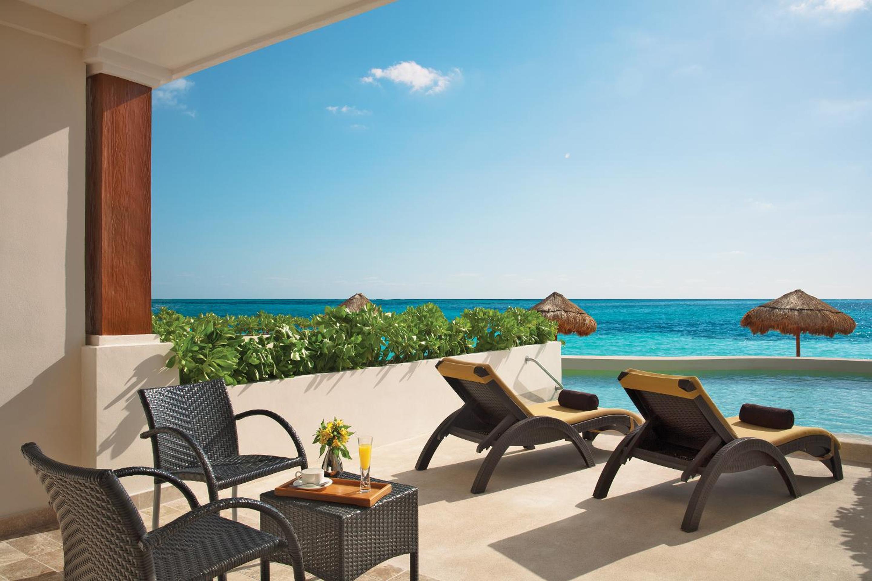 Relax with stunning ocean views on your private terrace!