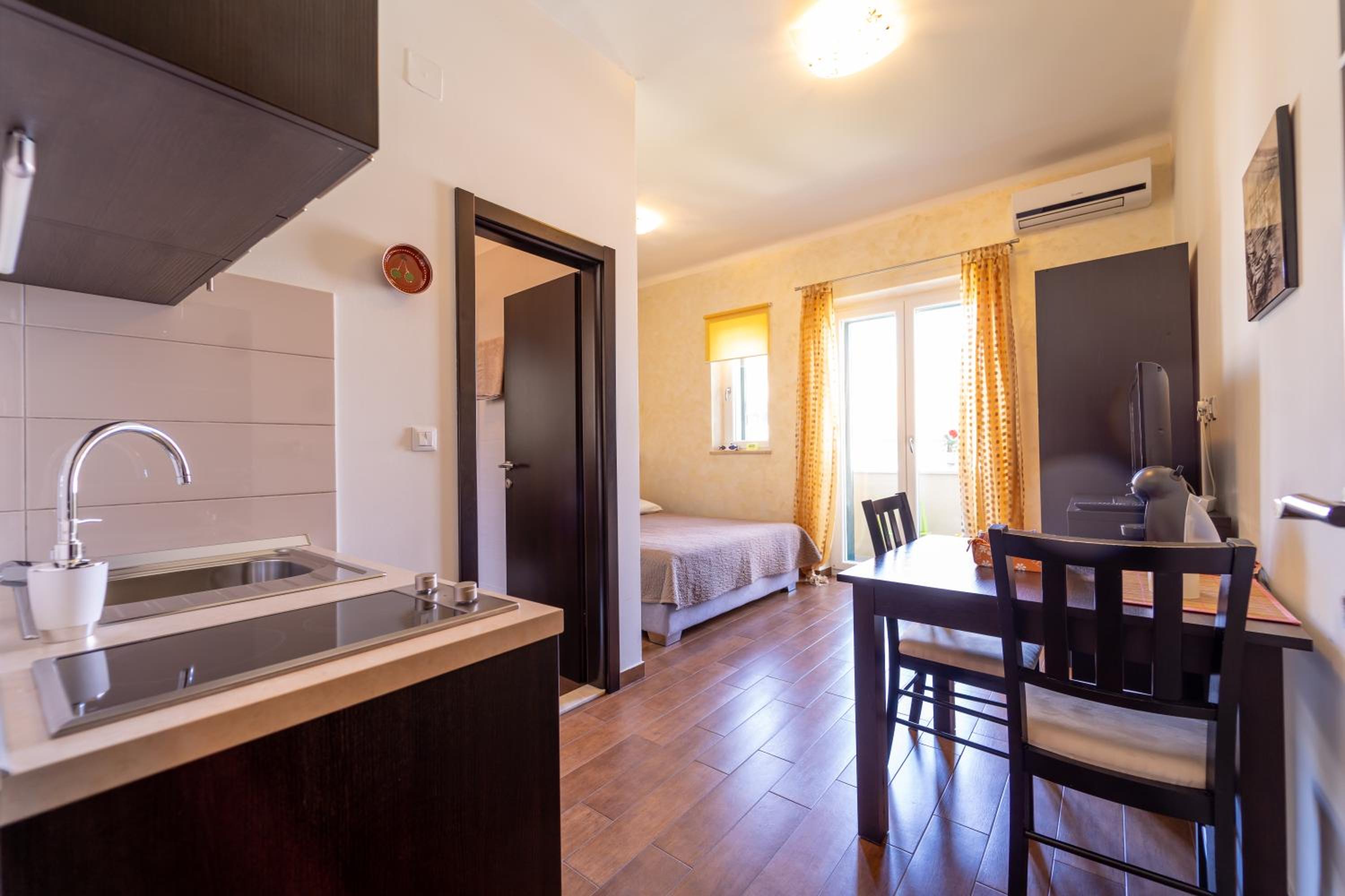 Studio with Balcony