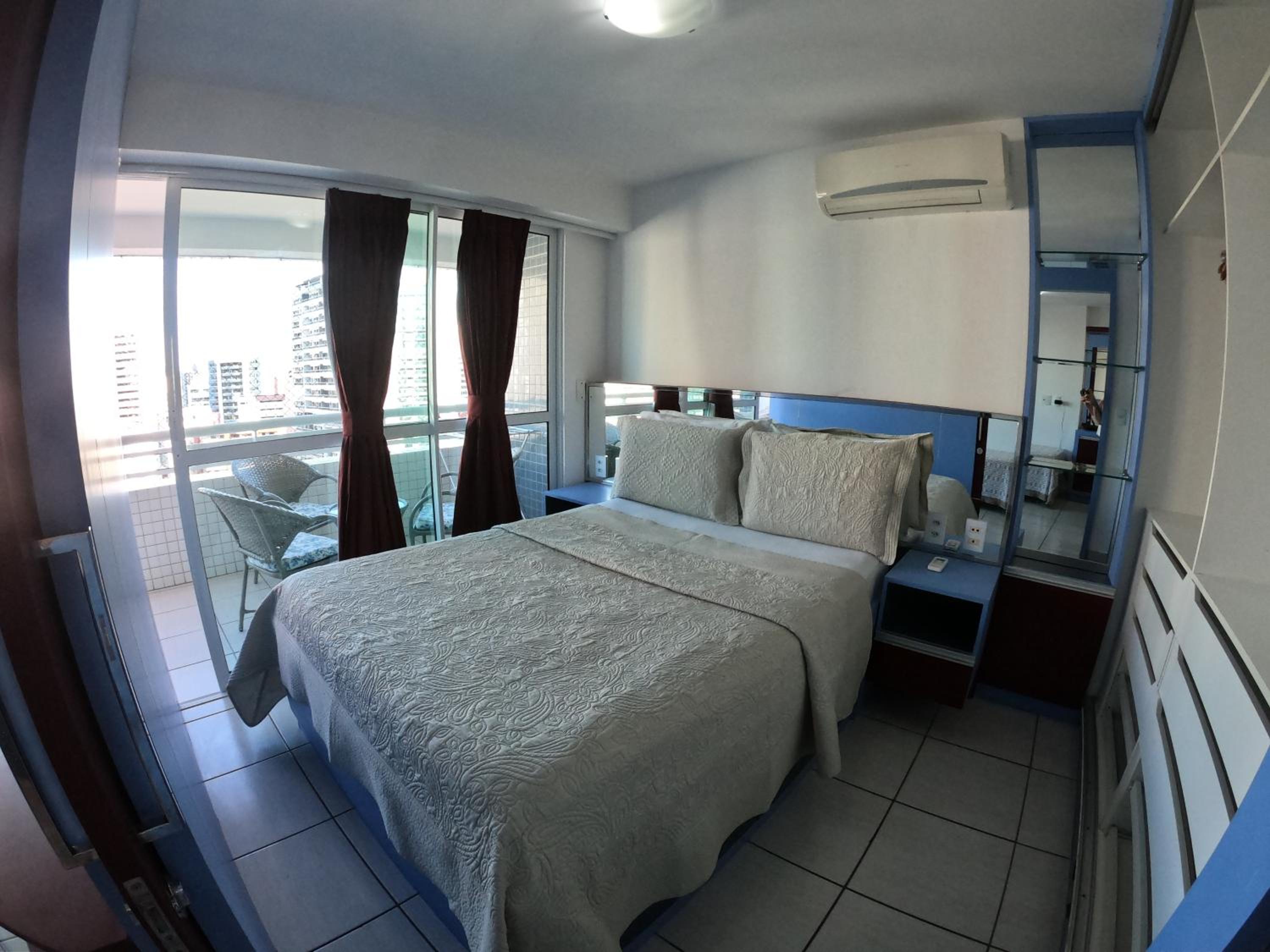 VIP Beira Mar Residence — Two-Bedroom Apartment with Balcony