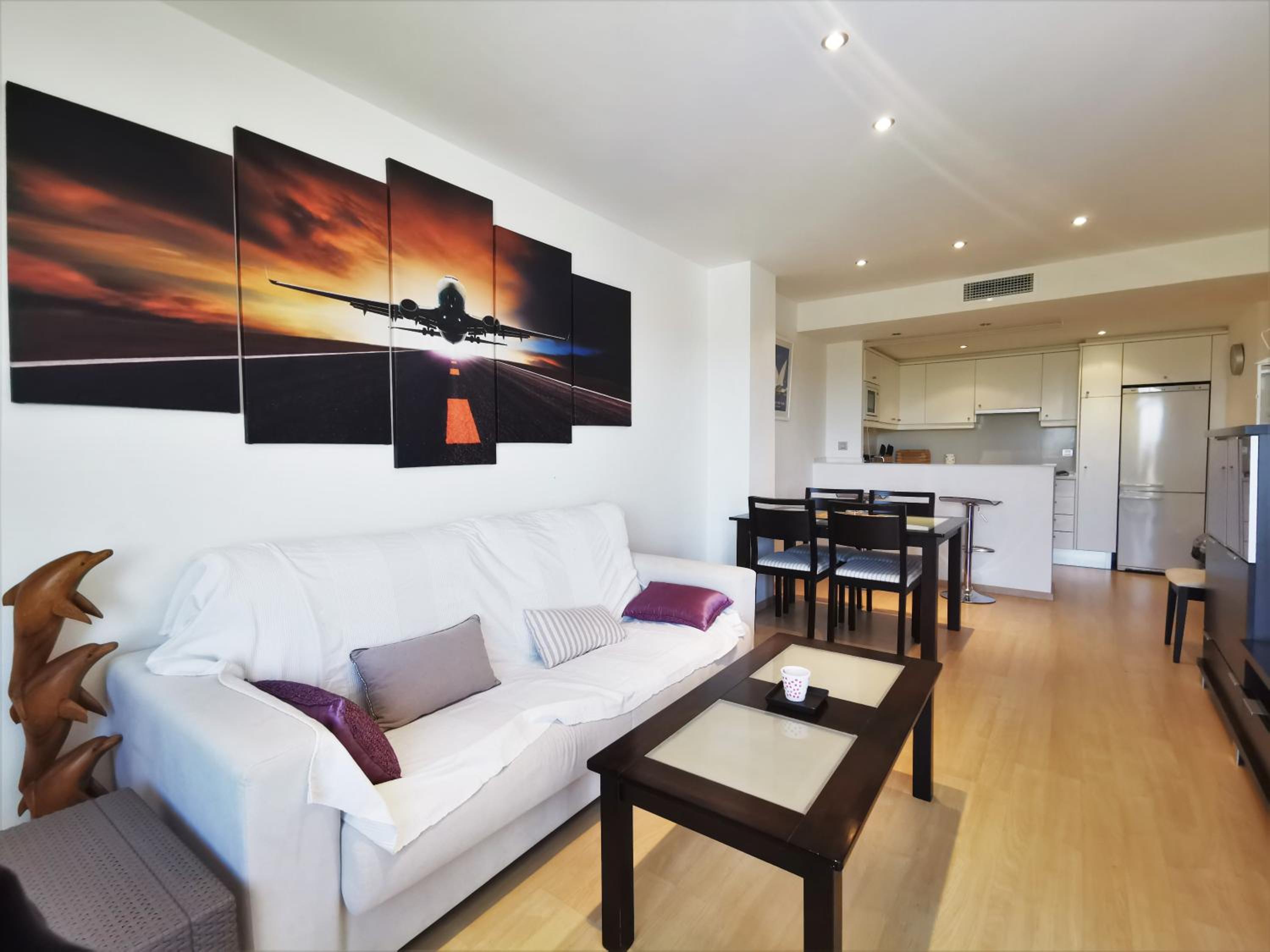 Apartamento de dos habitaciones