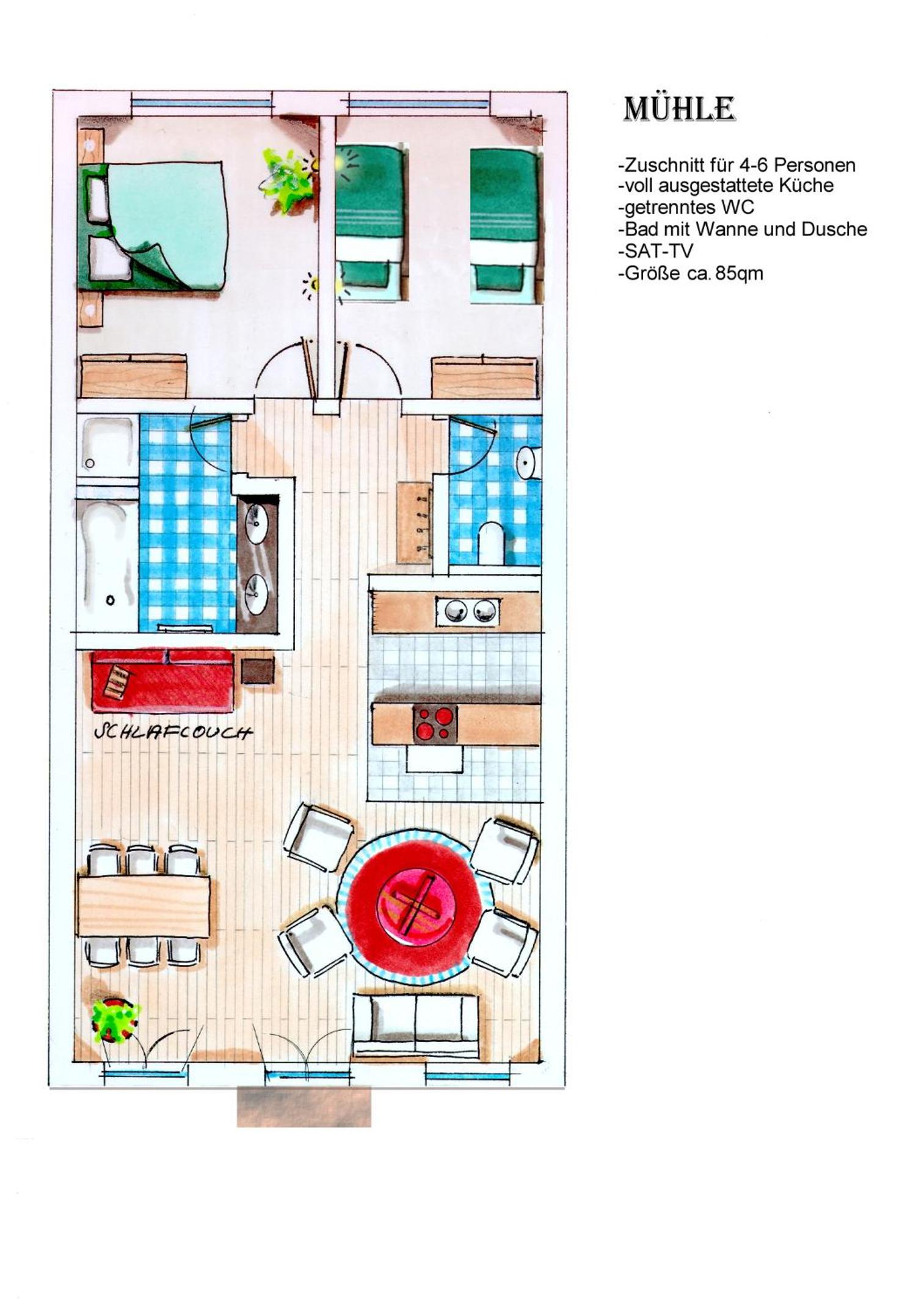 Two-Bedroom Apartment photo 3