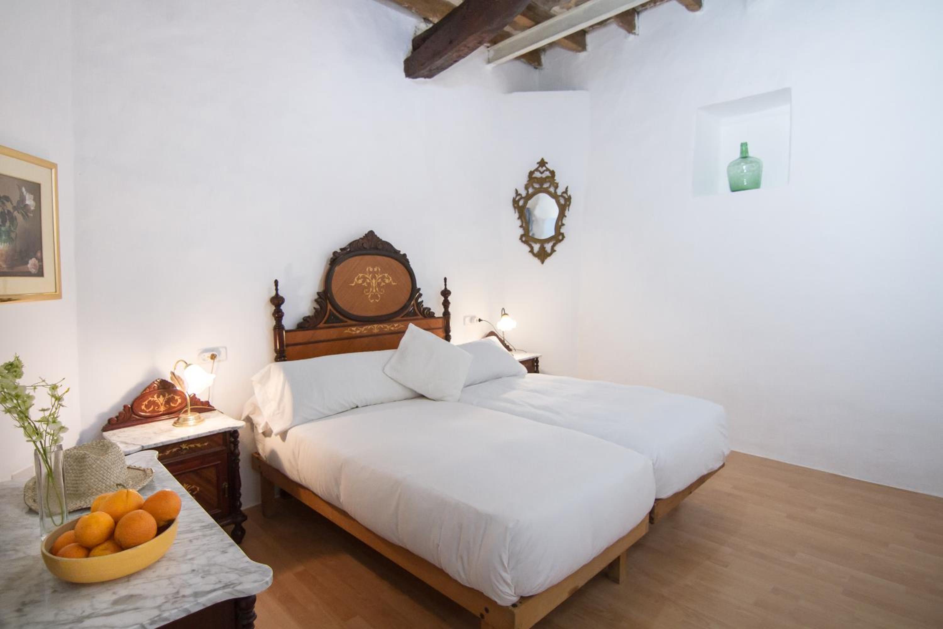 Habitación Doble con Sala de Estar y Terraza Interior