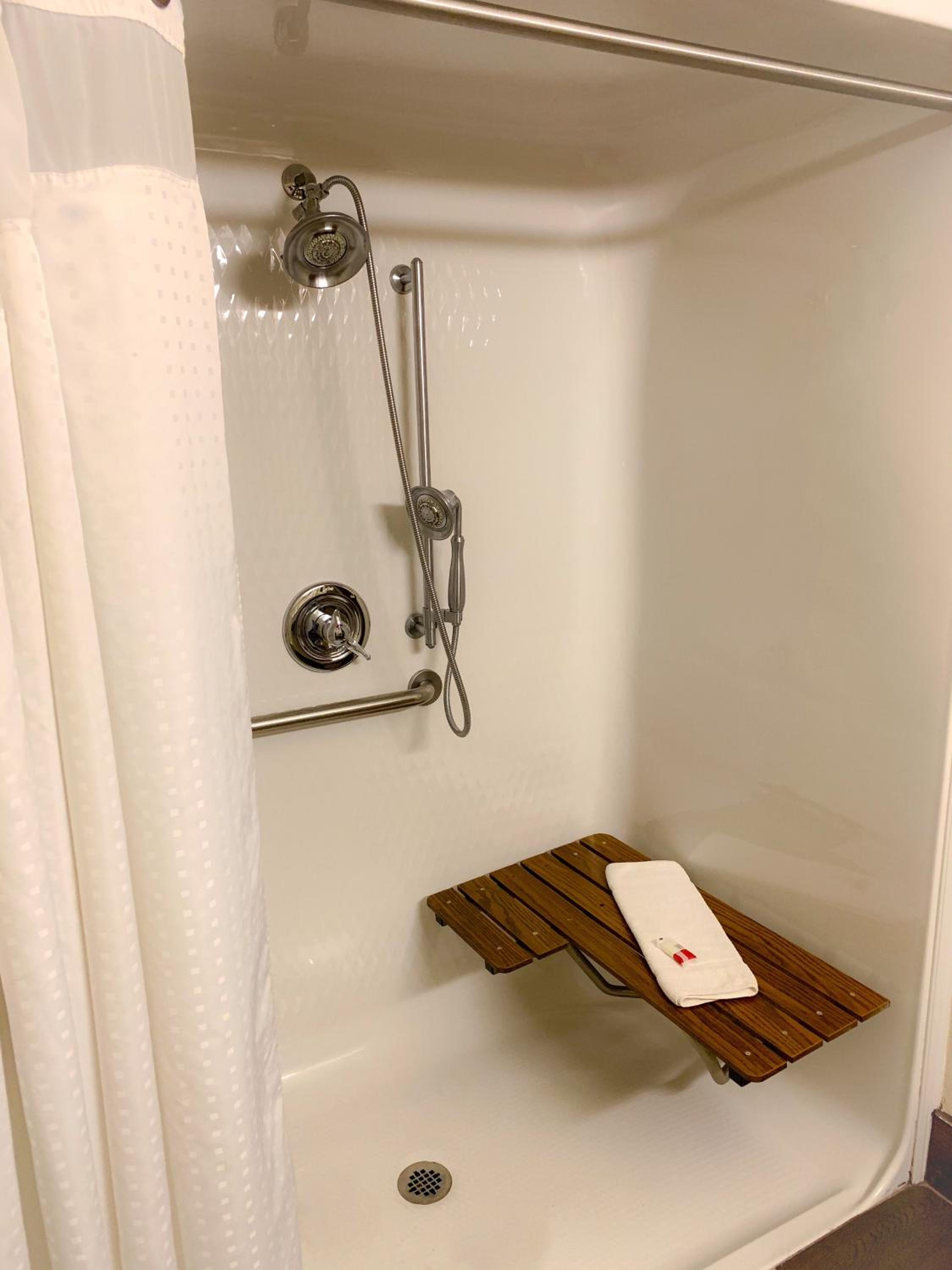 Queen Room with Roll-In Shower - Mobility Accessible/Non-Smoking - Photo 5