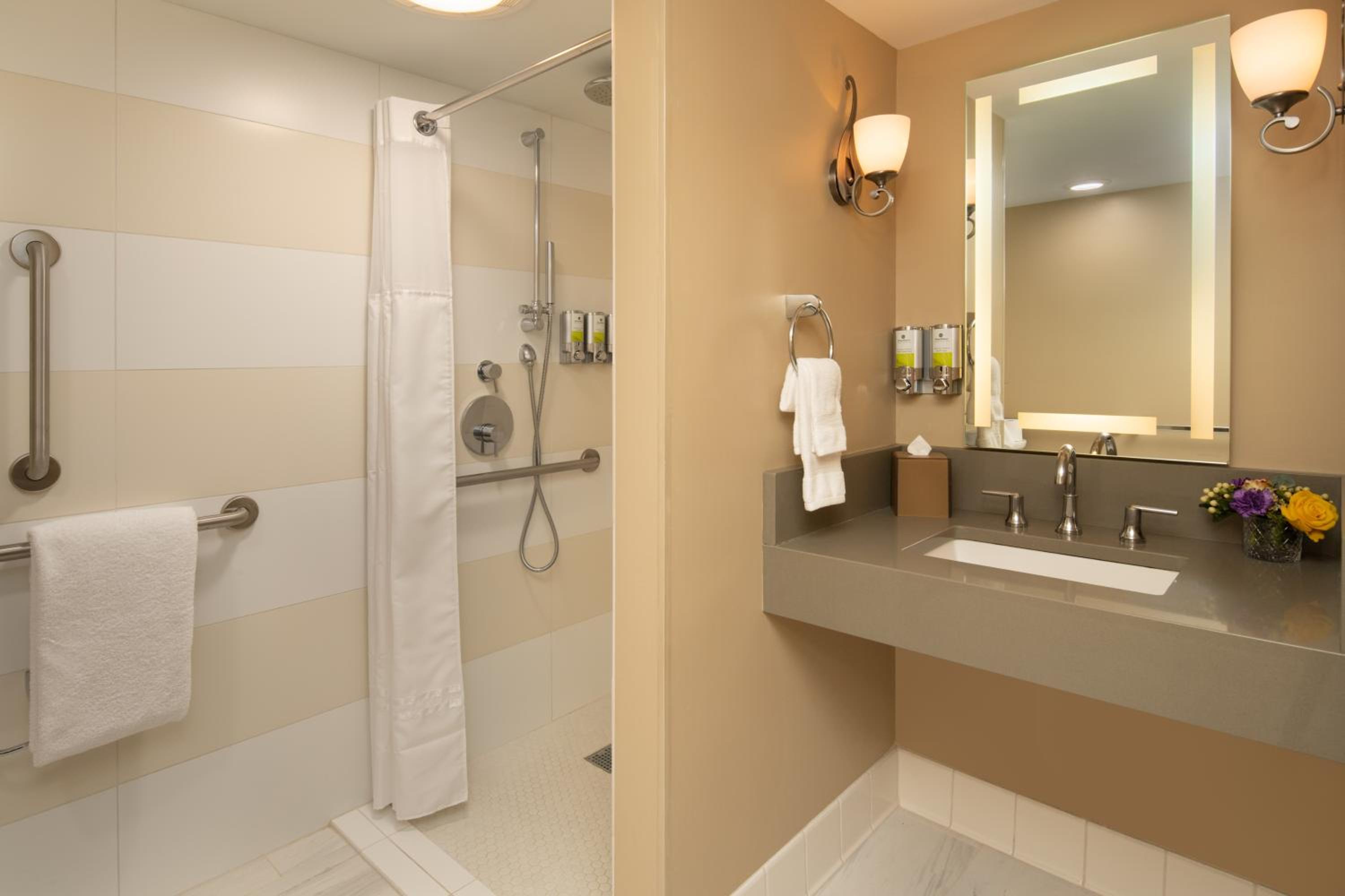 Suite of Roses Mobility Accessible w/Roll-in Shower