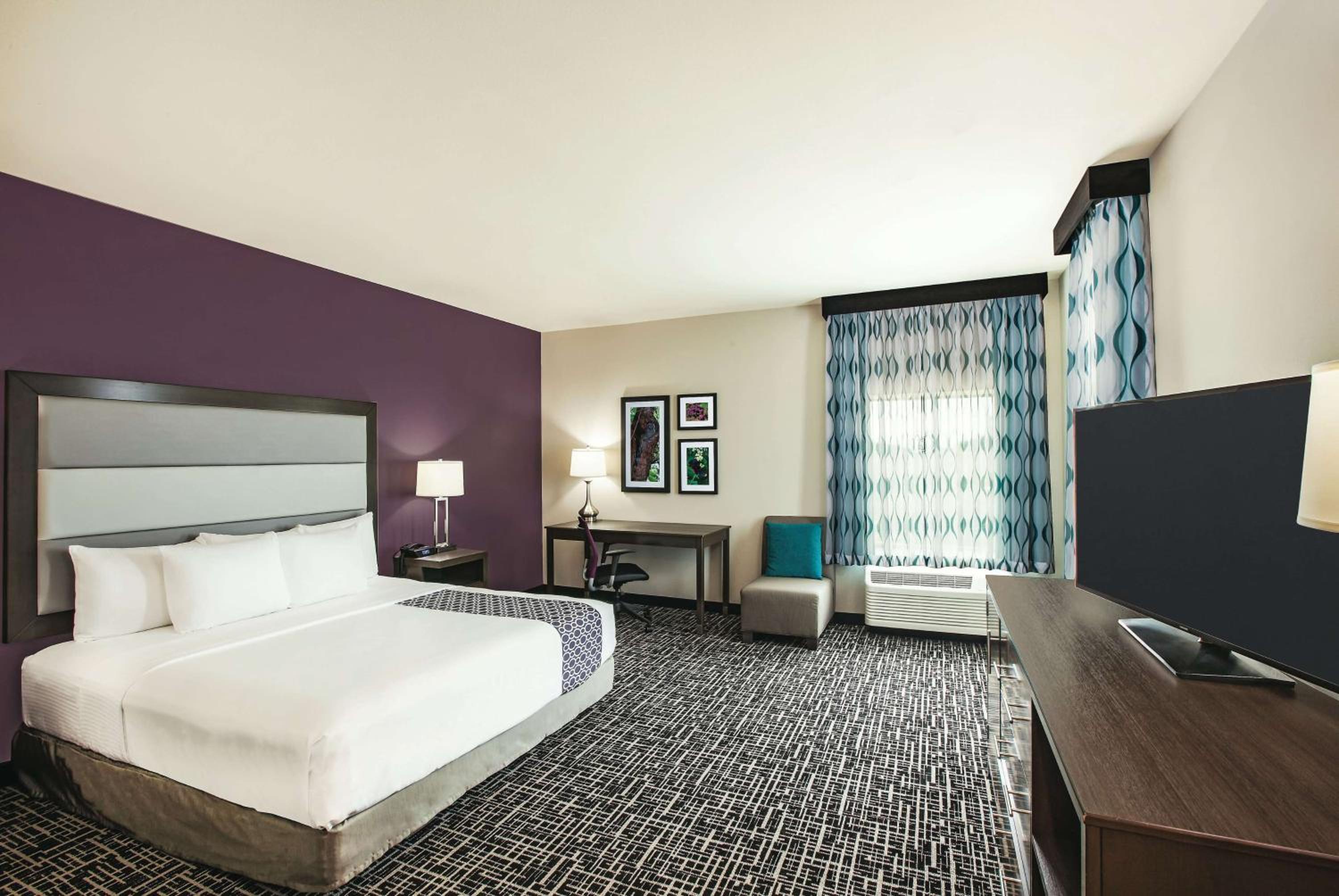 1 King Bed, Deluxe Mobility Accessible Room, Bathtub w/ Grab Bars, Non-Smoking