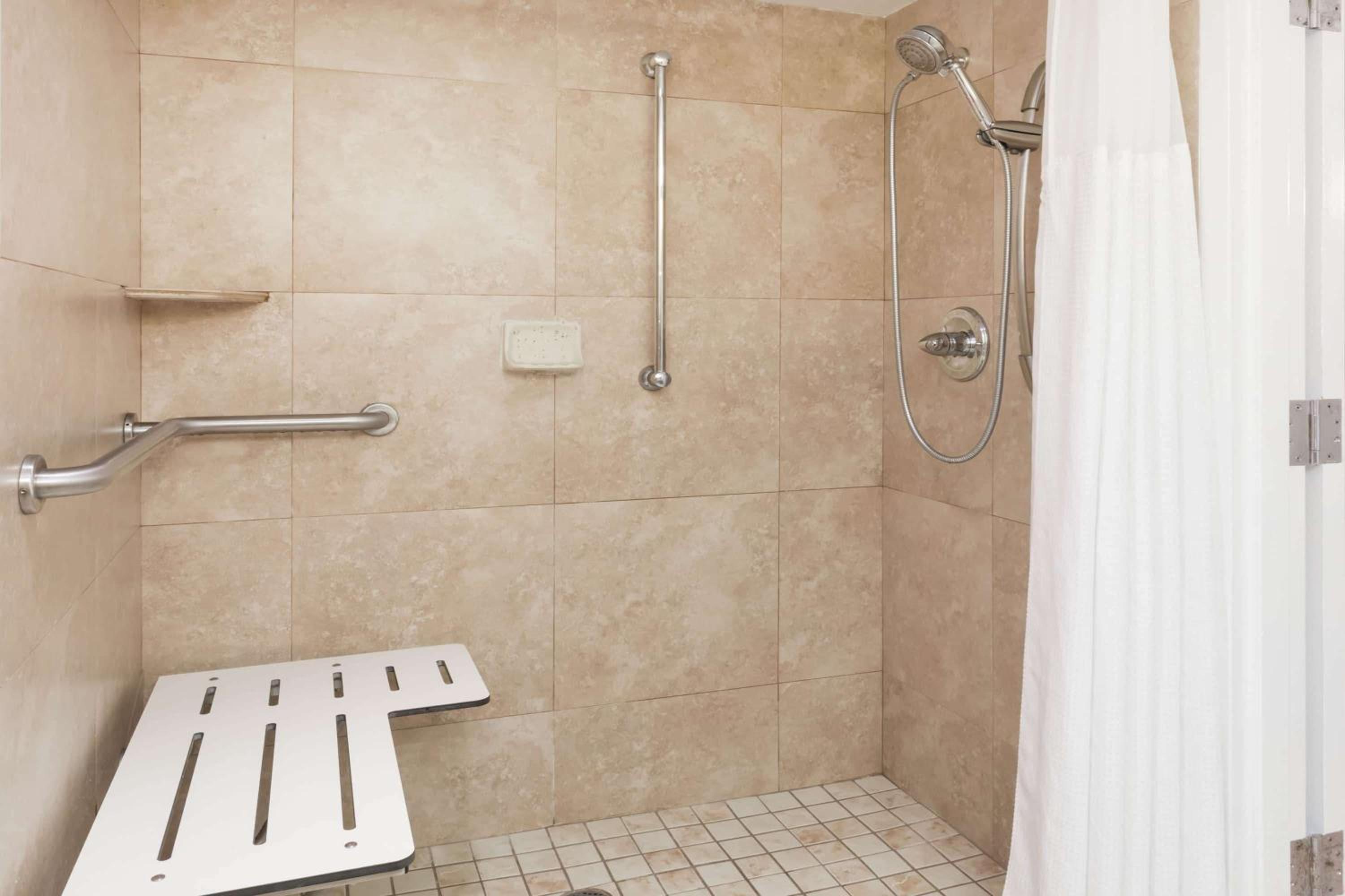Queen Room with One Queen Bed and Roll-in Shower - Mobility Access - Photo 3