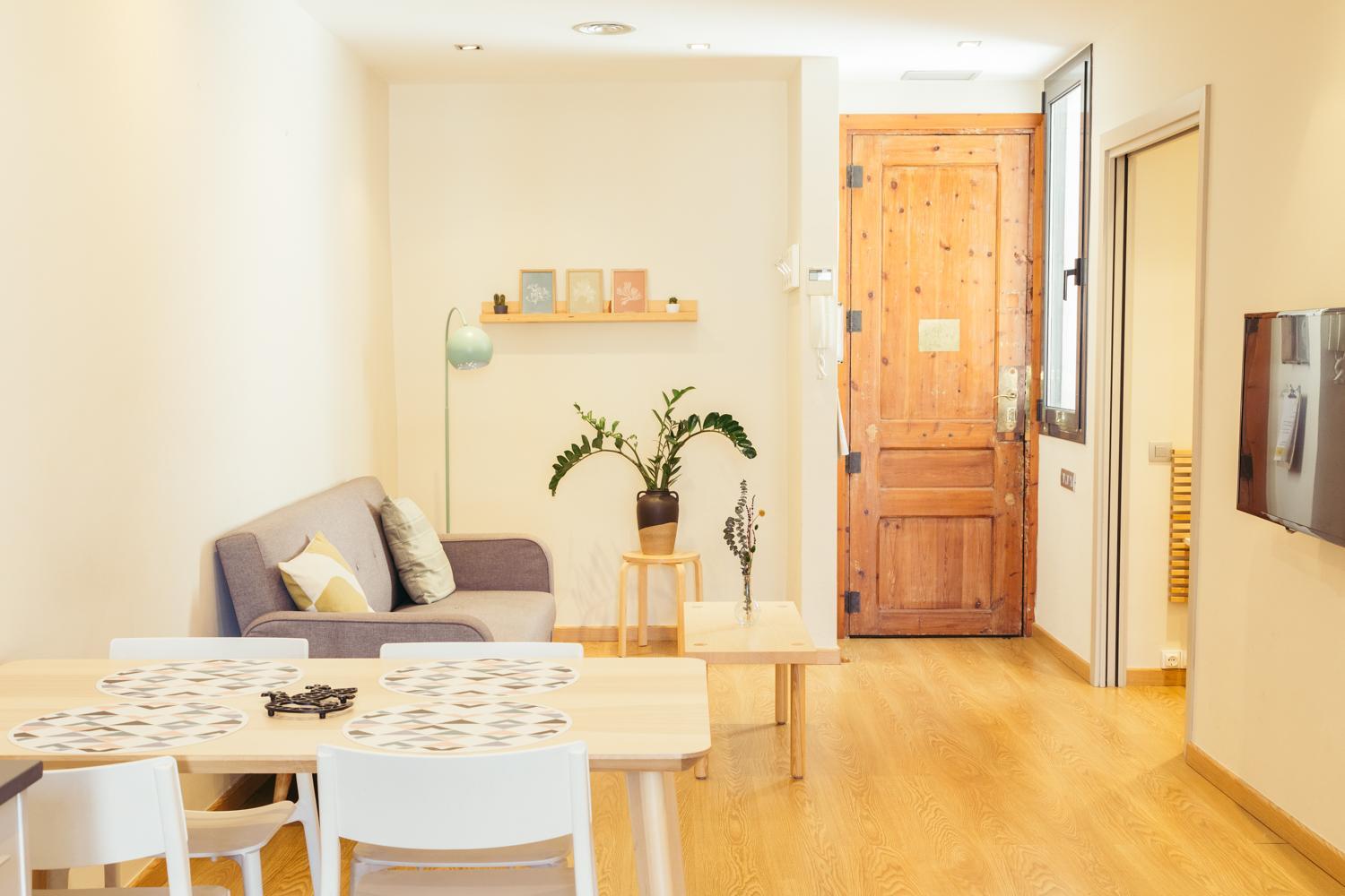 Apartamento de dos habitaciones