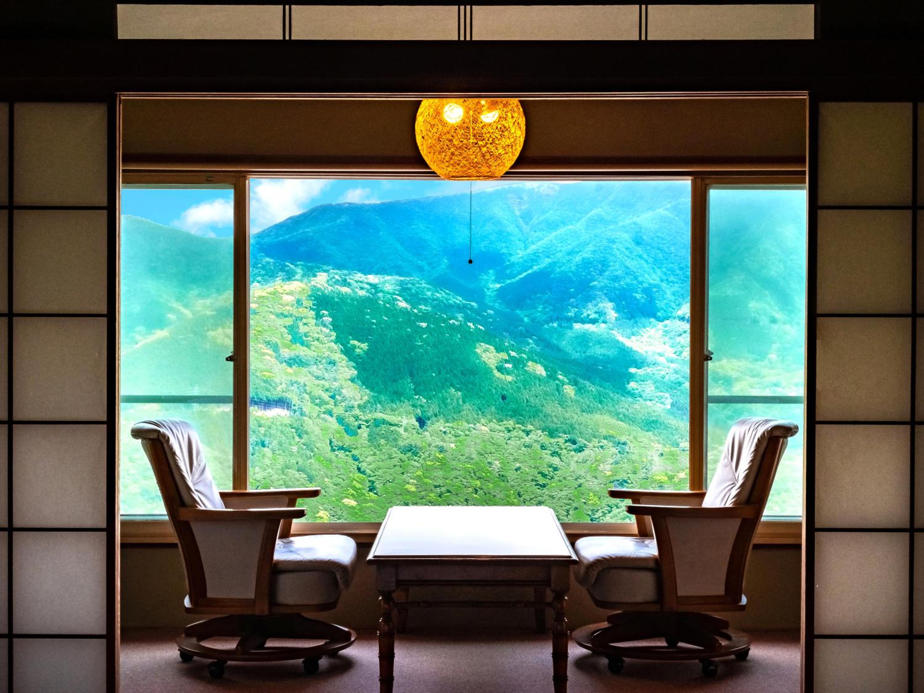 Compact Japanese-Style Room with Mountain View（※2 futon beds or Twin bed） - Photo 5