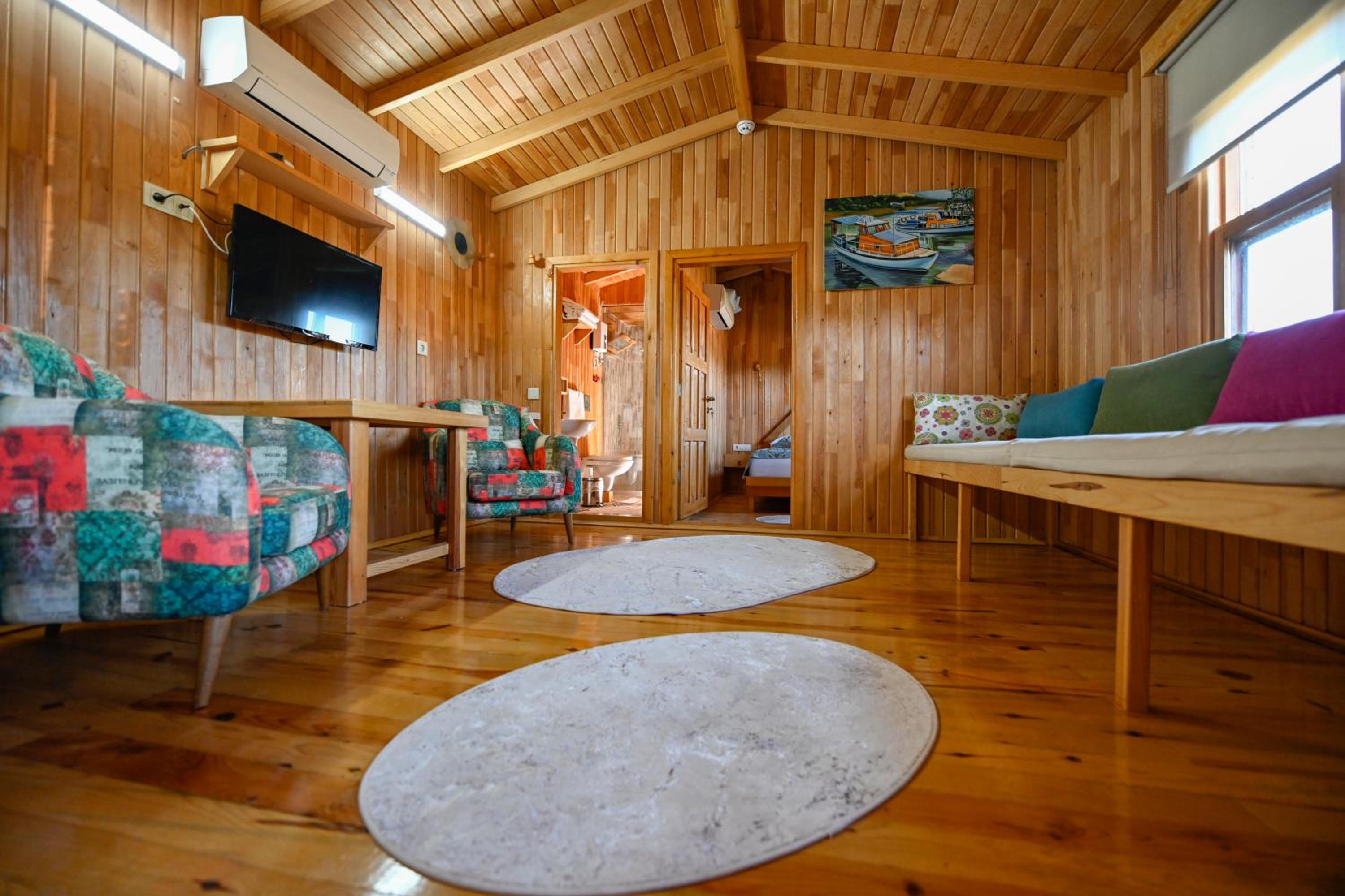 花园景豪华小木屋