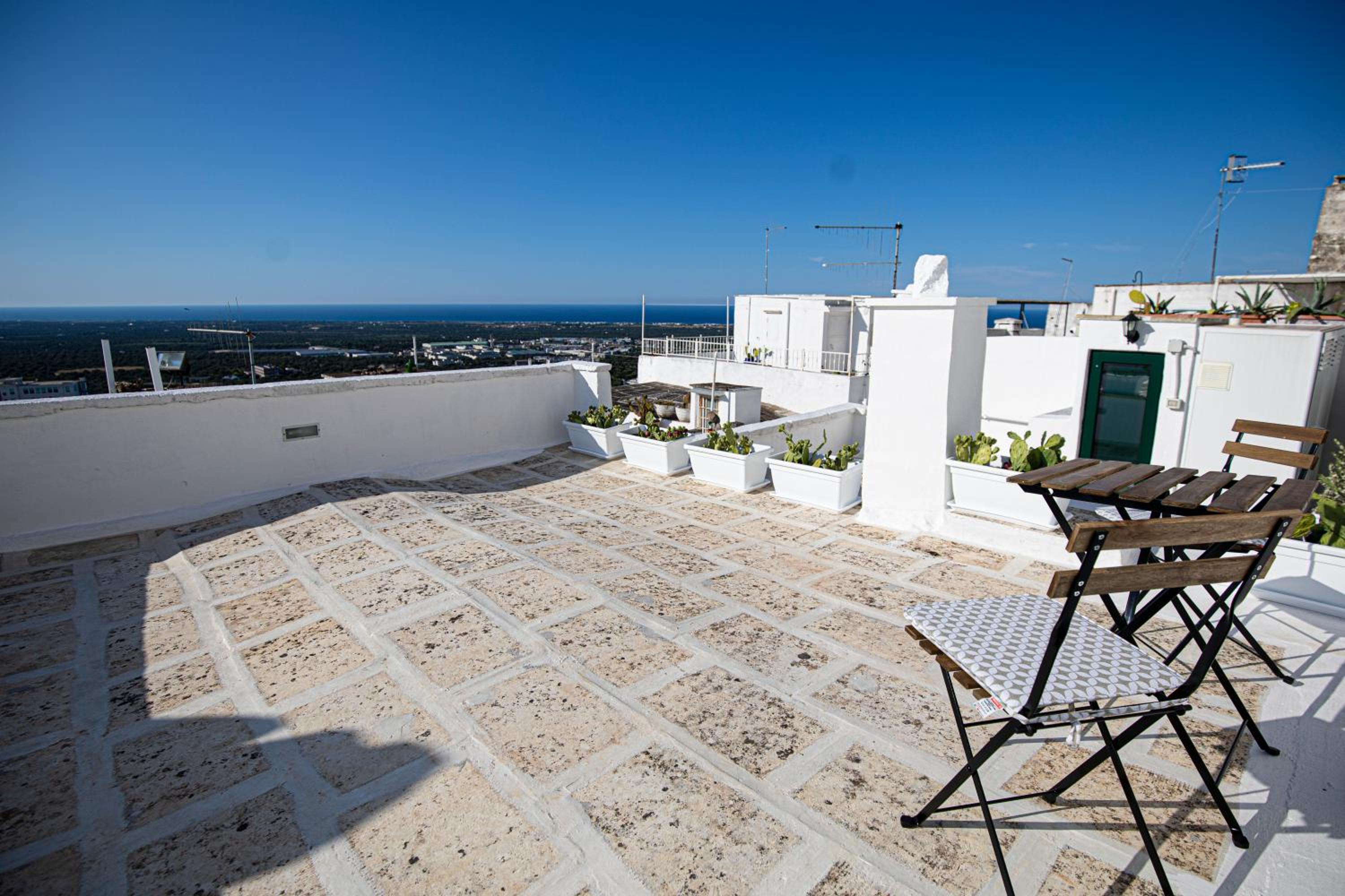 Double Room with Terrace and Sea View  