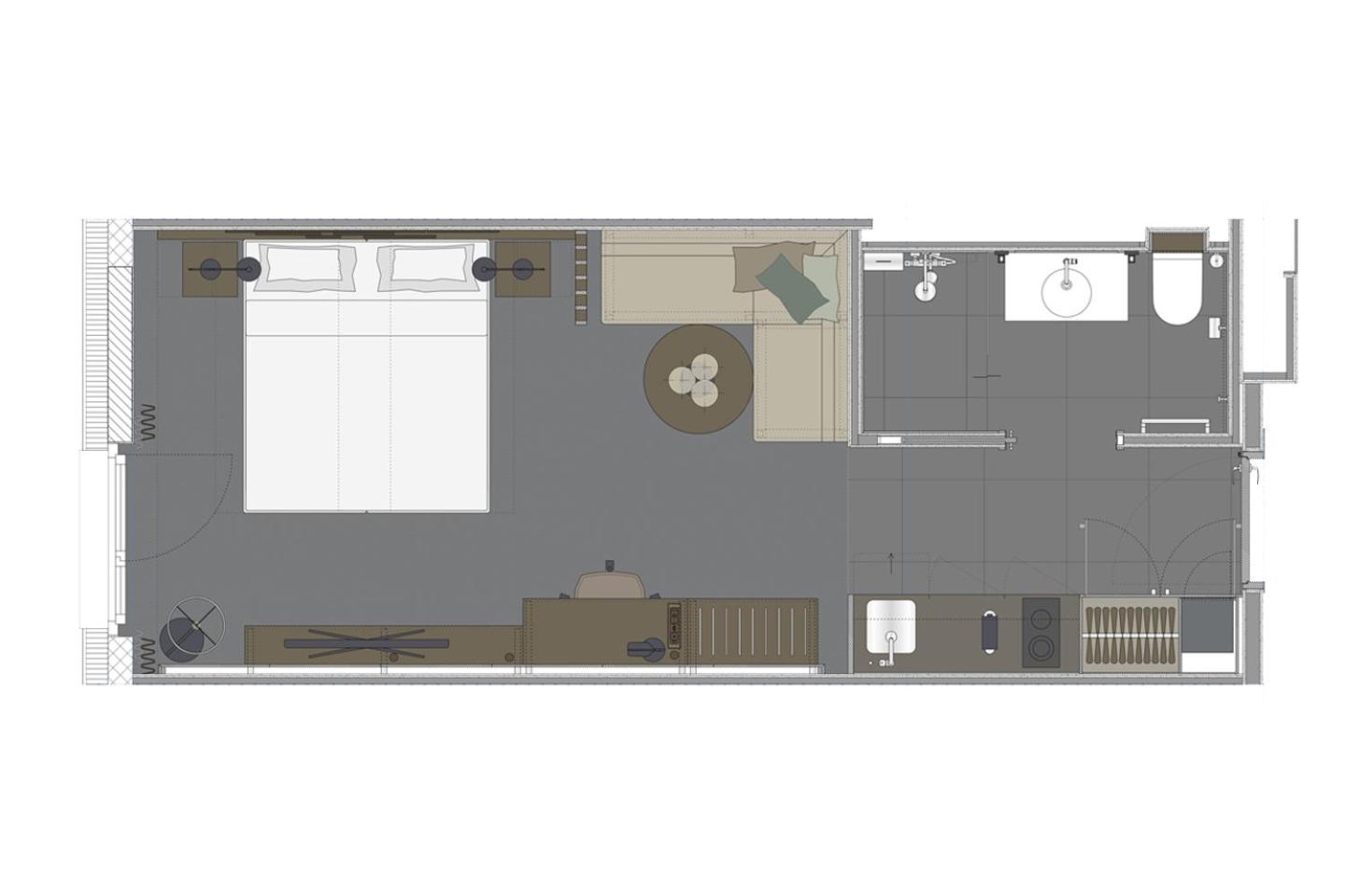 Studio Suite with Kitchenette