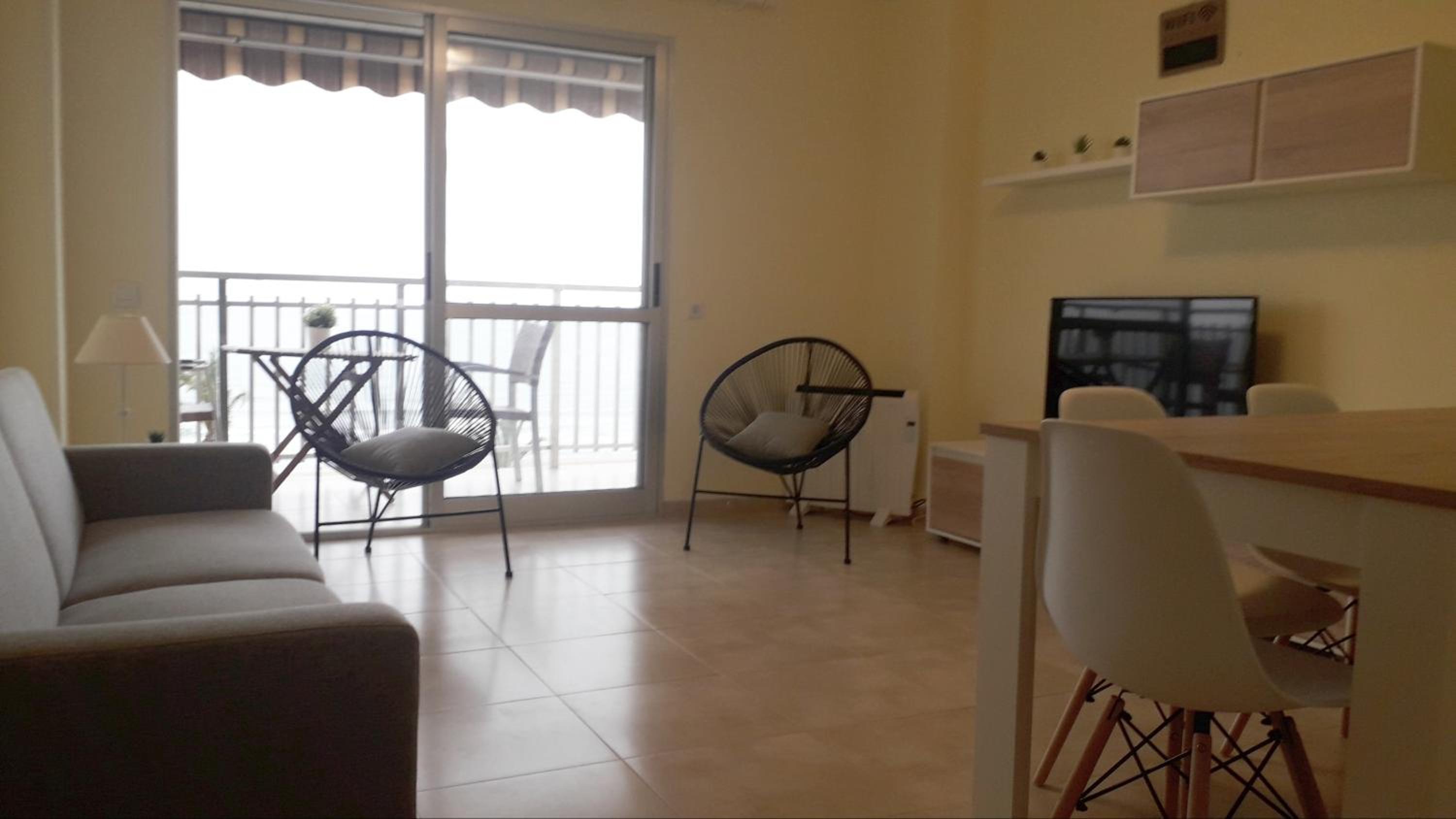Apartamento con vista al mar