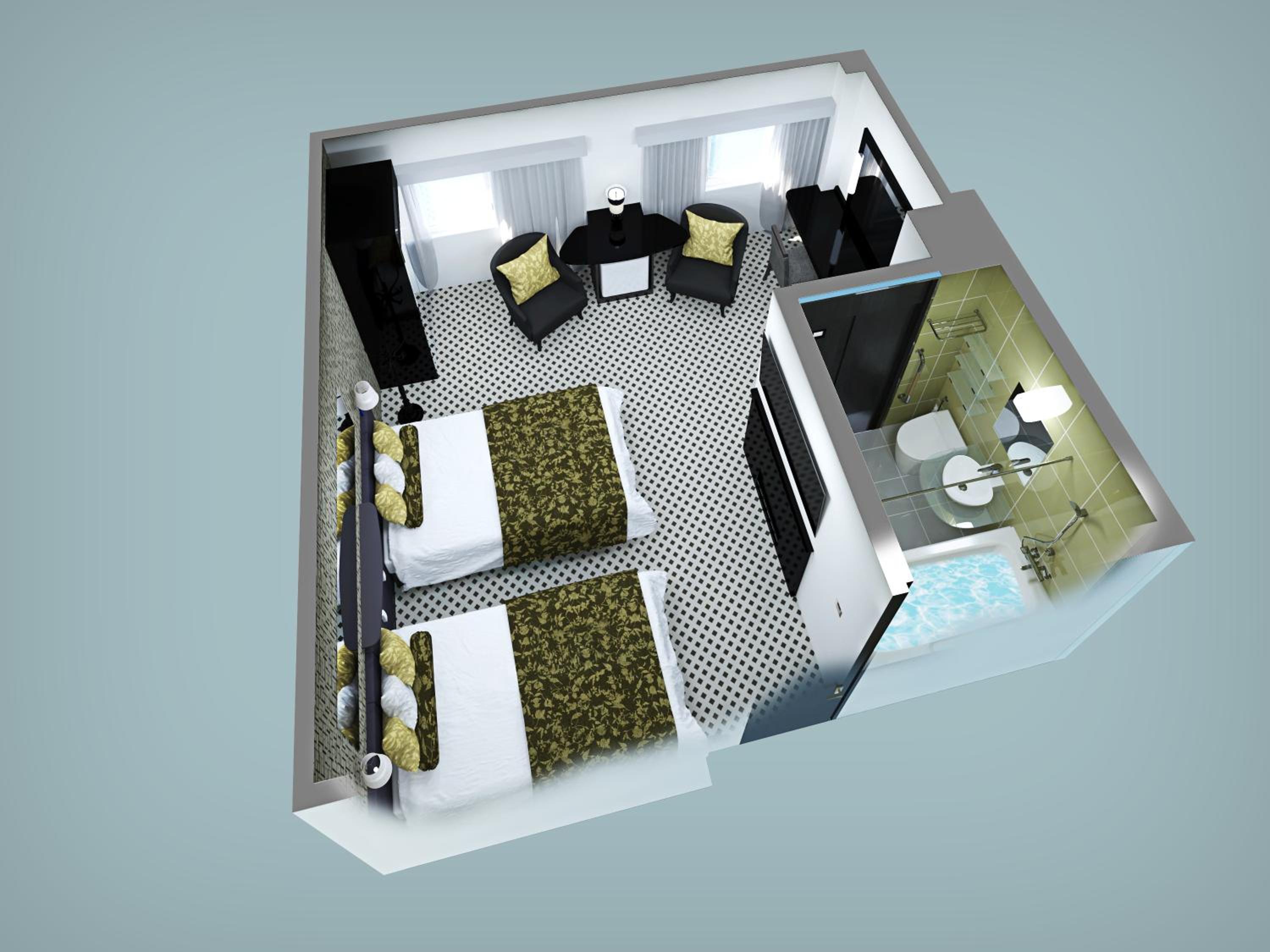 Deluxe Twin Room - Non-Smoking - Photo 3