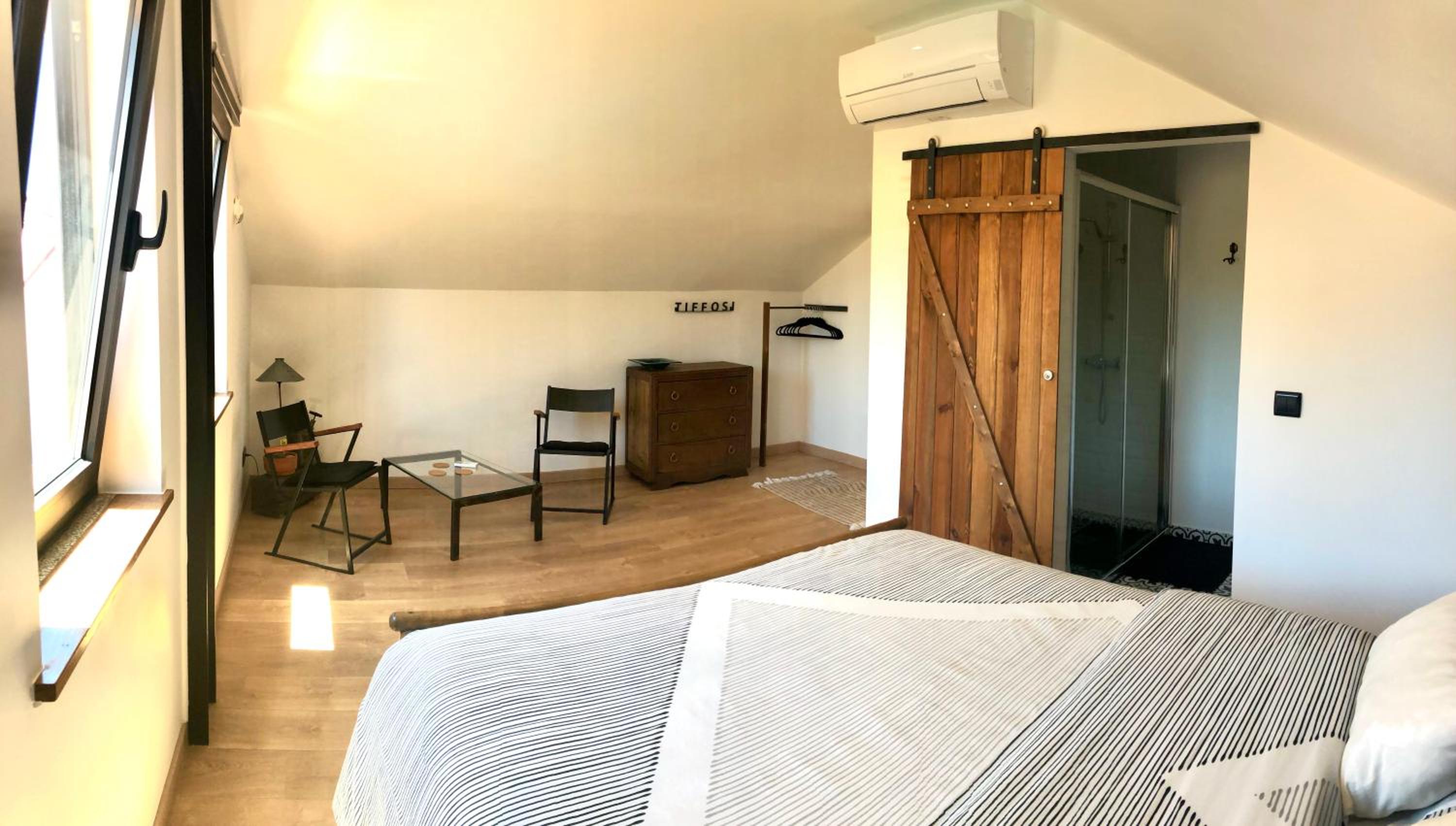 Quarto Duplo com Vista para o Jardim