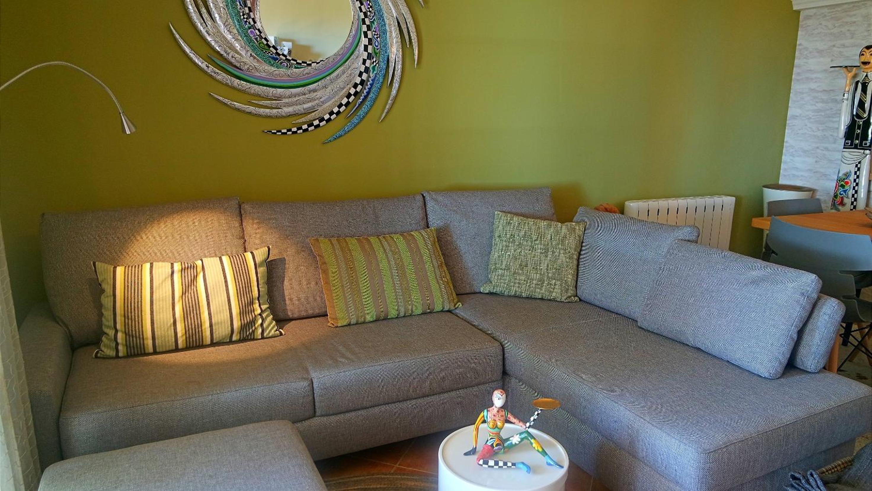 Apartamento con vista al jardín