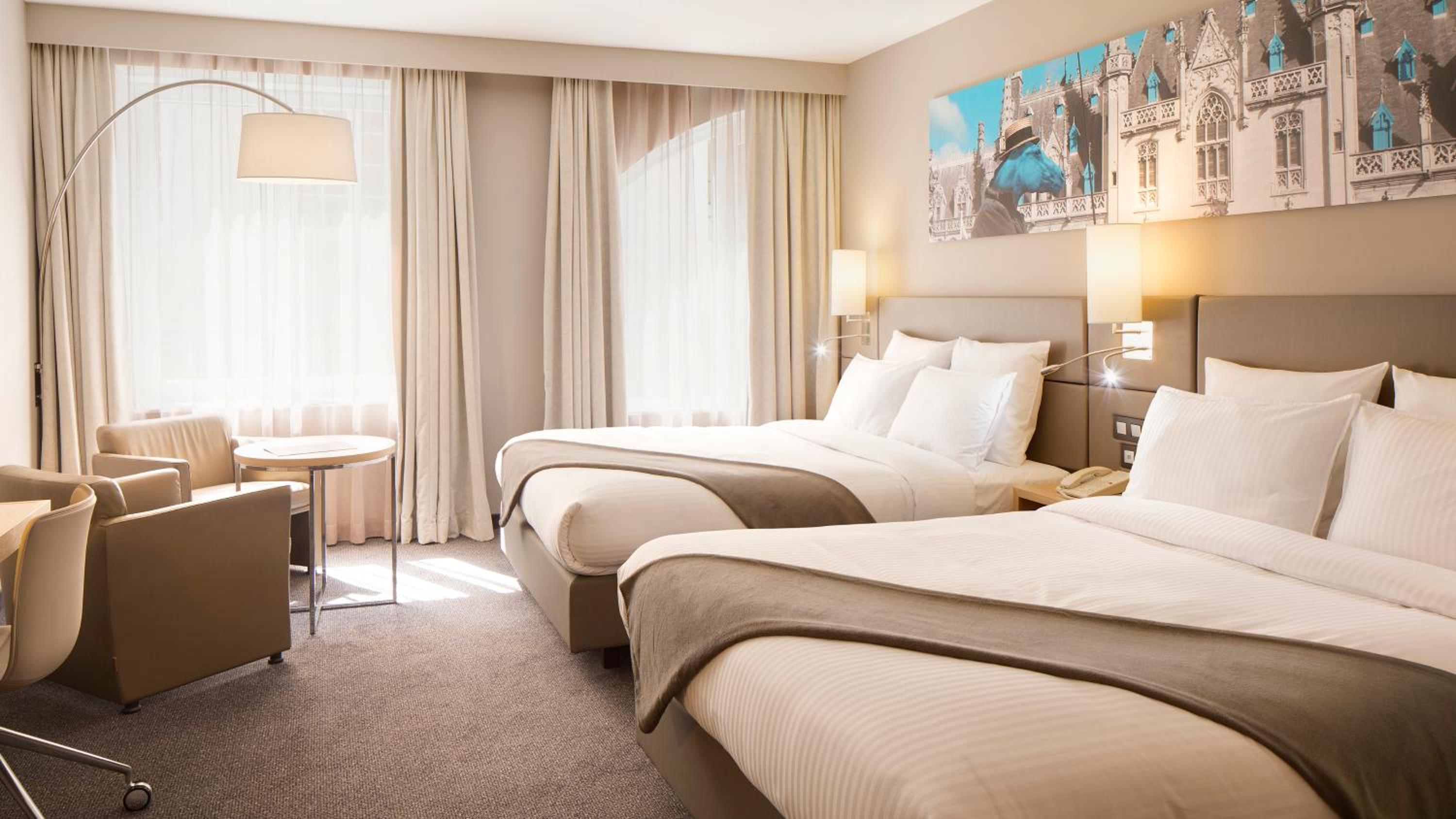 Standard Double Room with Two Double Beds