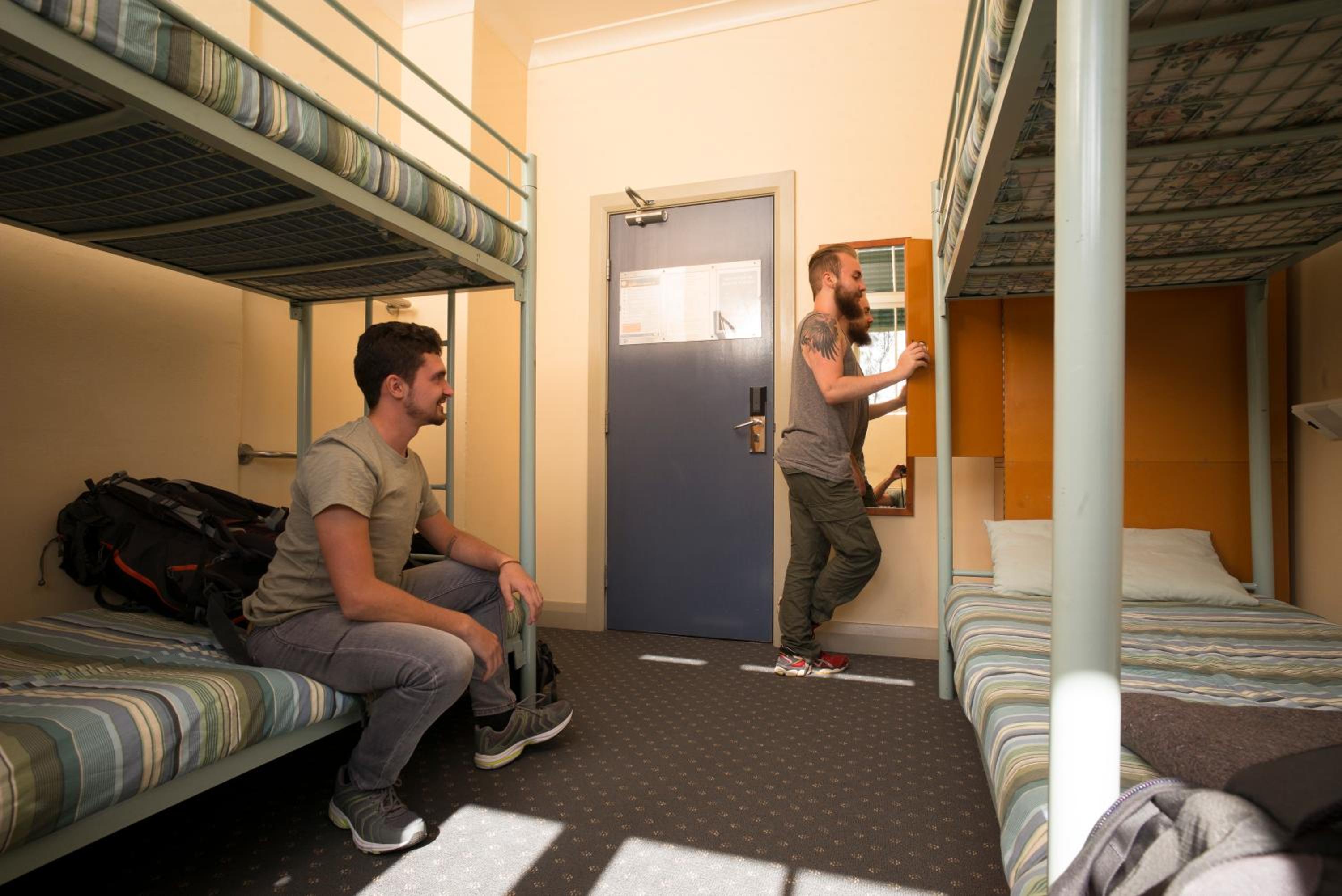 Bed in 4-Bed Male Dormitory with Shared Bathroom photo 3