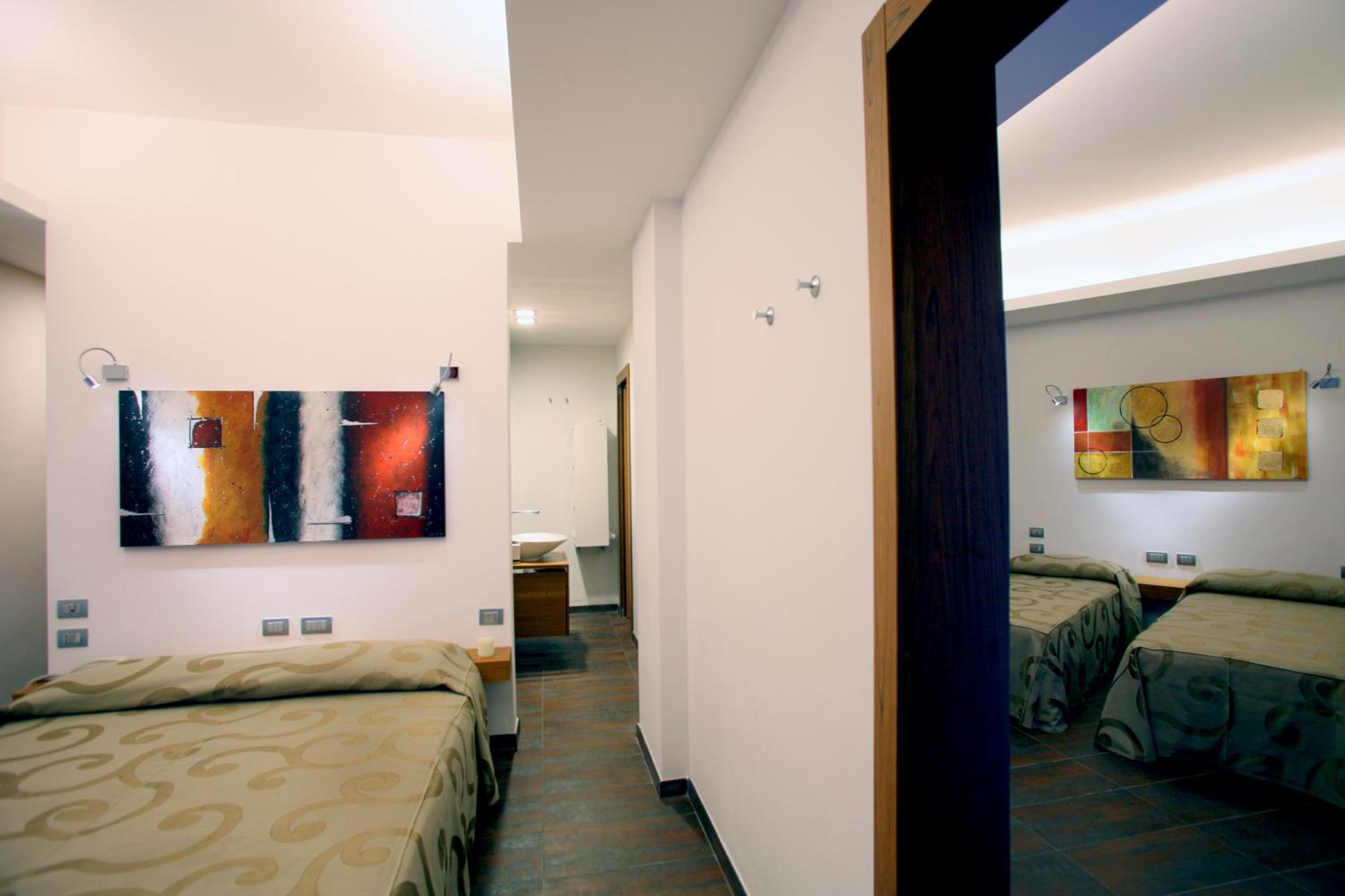 Two Connecting Double Rooms