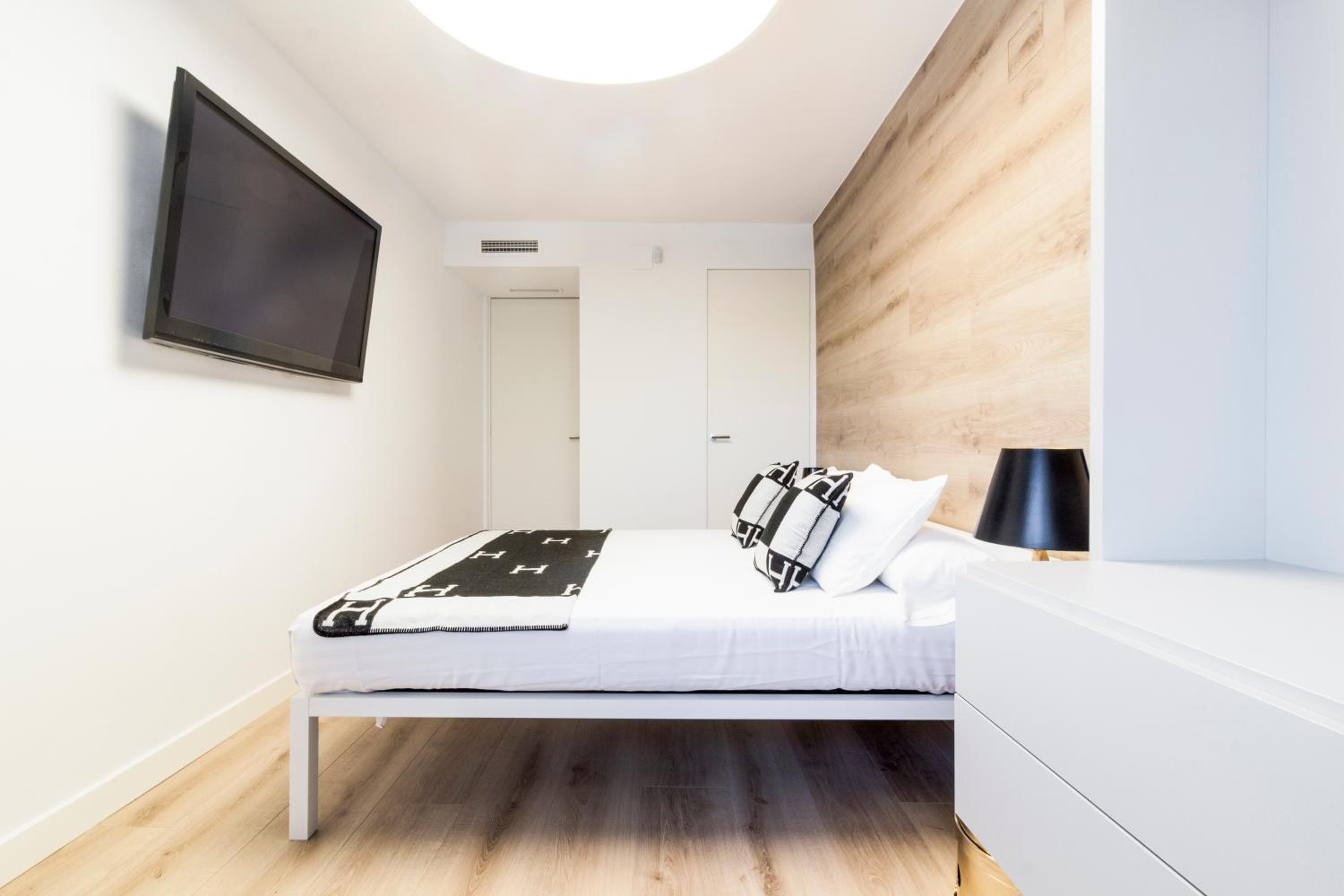 Apartamento de dos habitaciones de lujo con vista al jardín