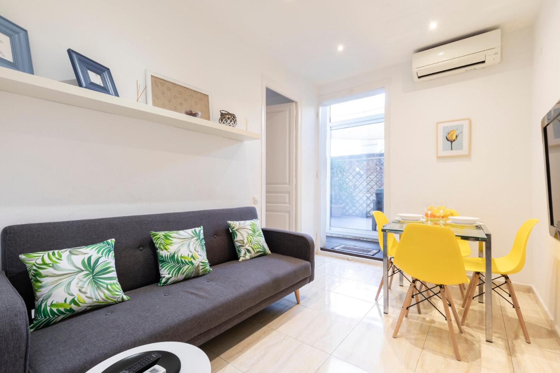 Apartamento de dos habitaciones