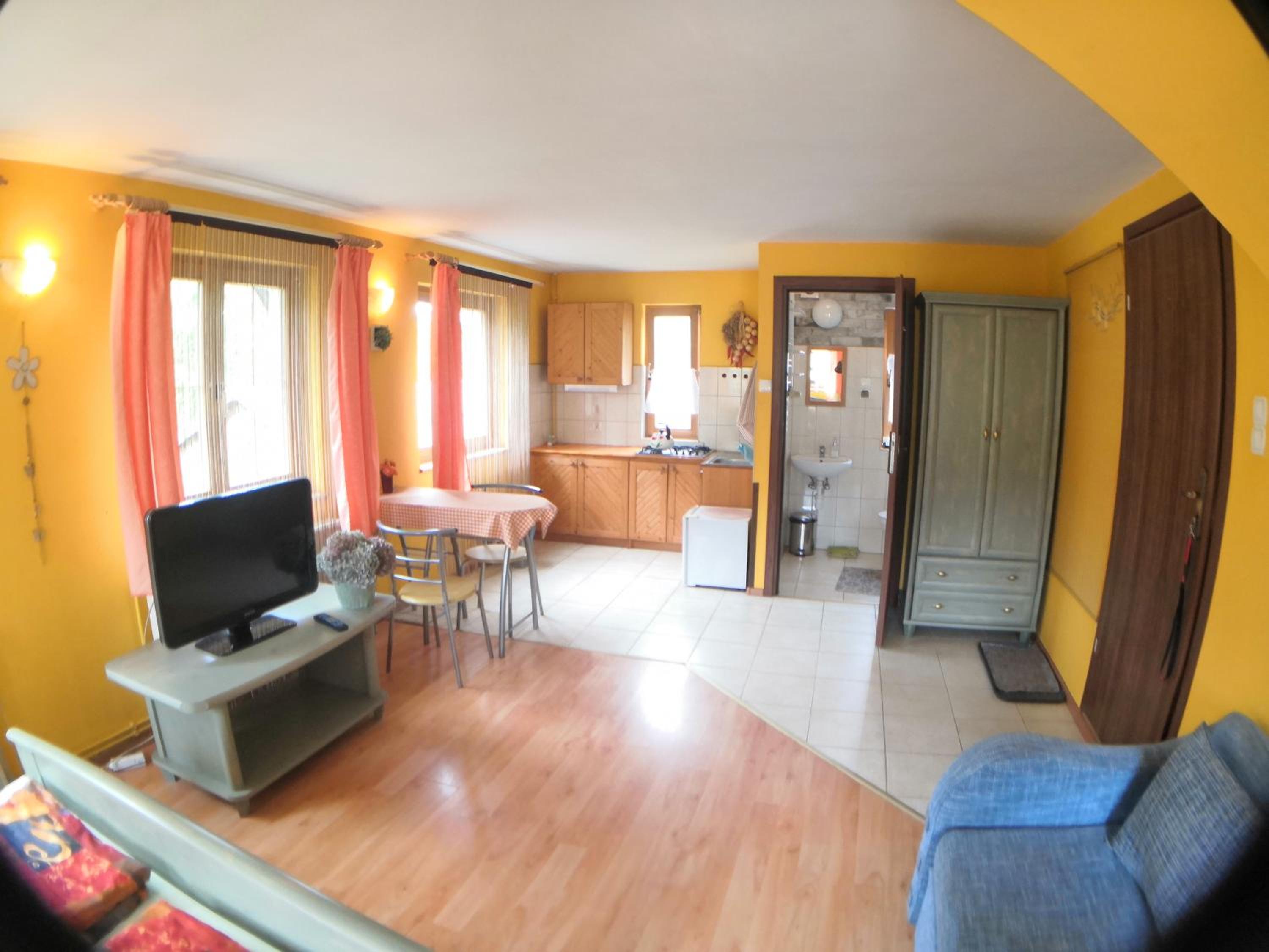 Studio with Balcony
