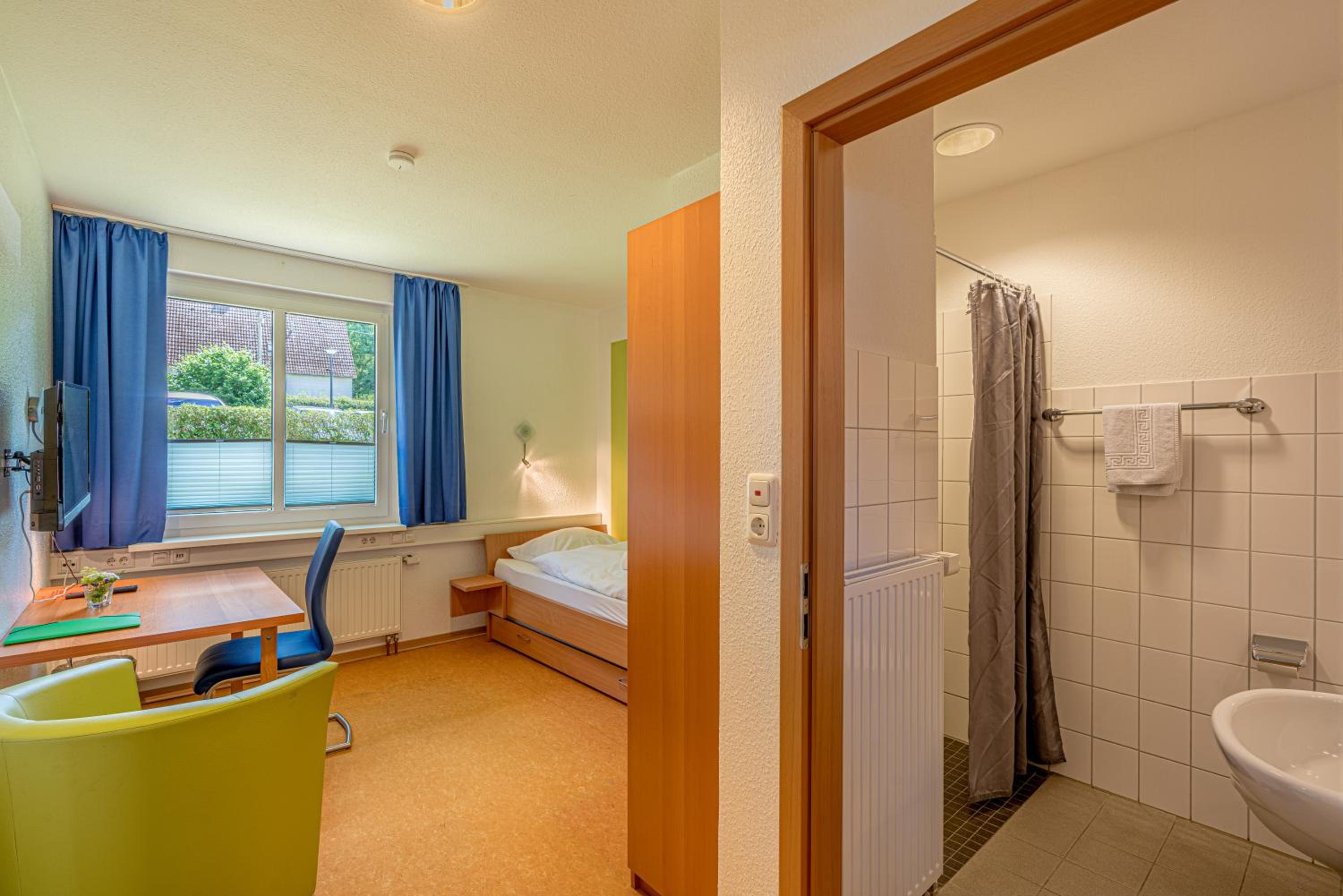 Single Room with Private Bathroom