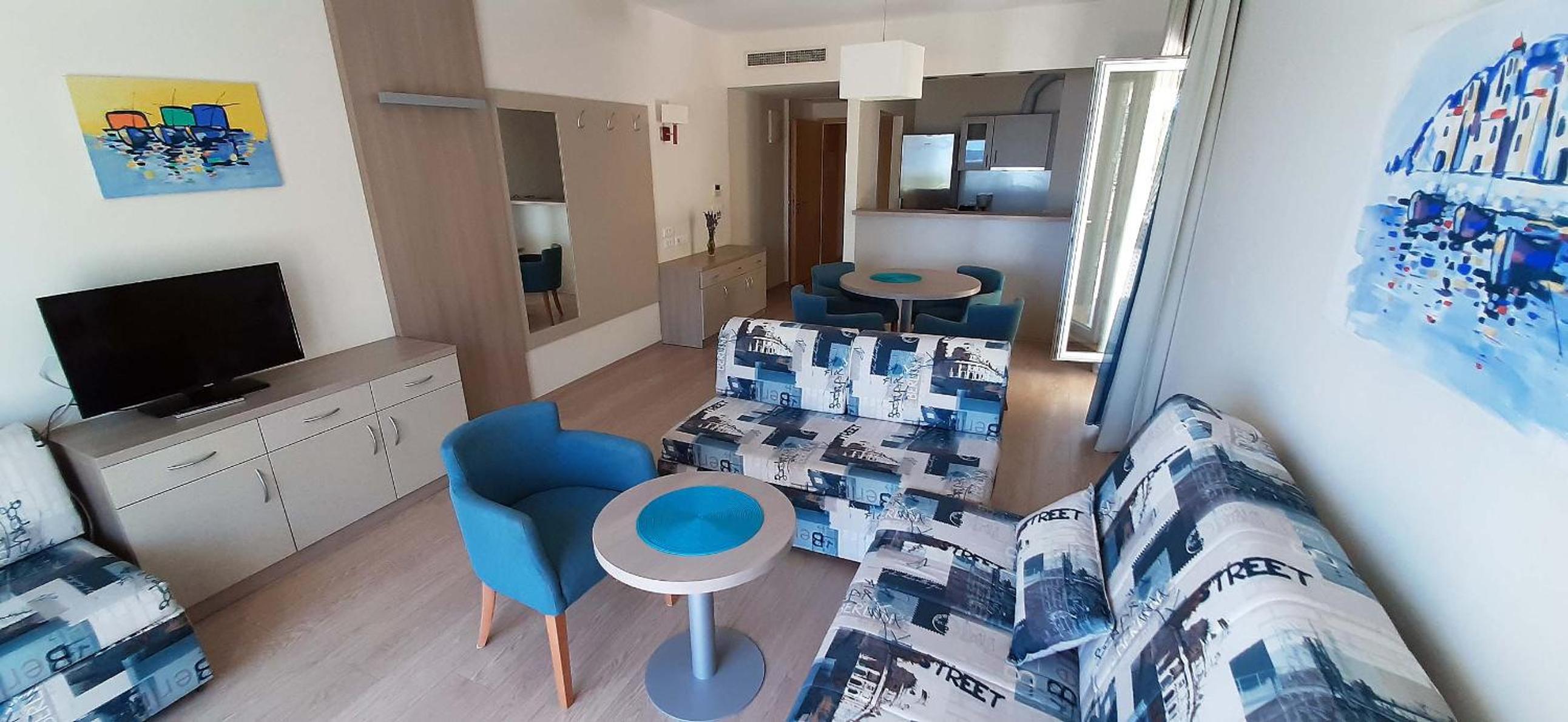 Appartamento con 1 Camera da Letto, Terrazza e Vista Mare