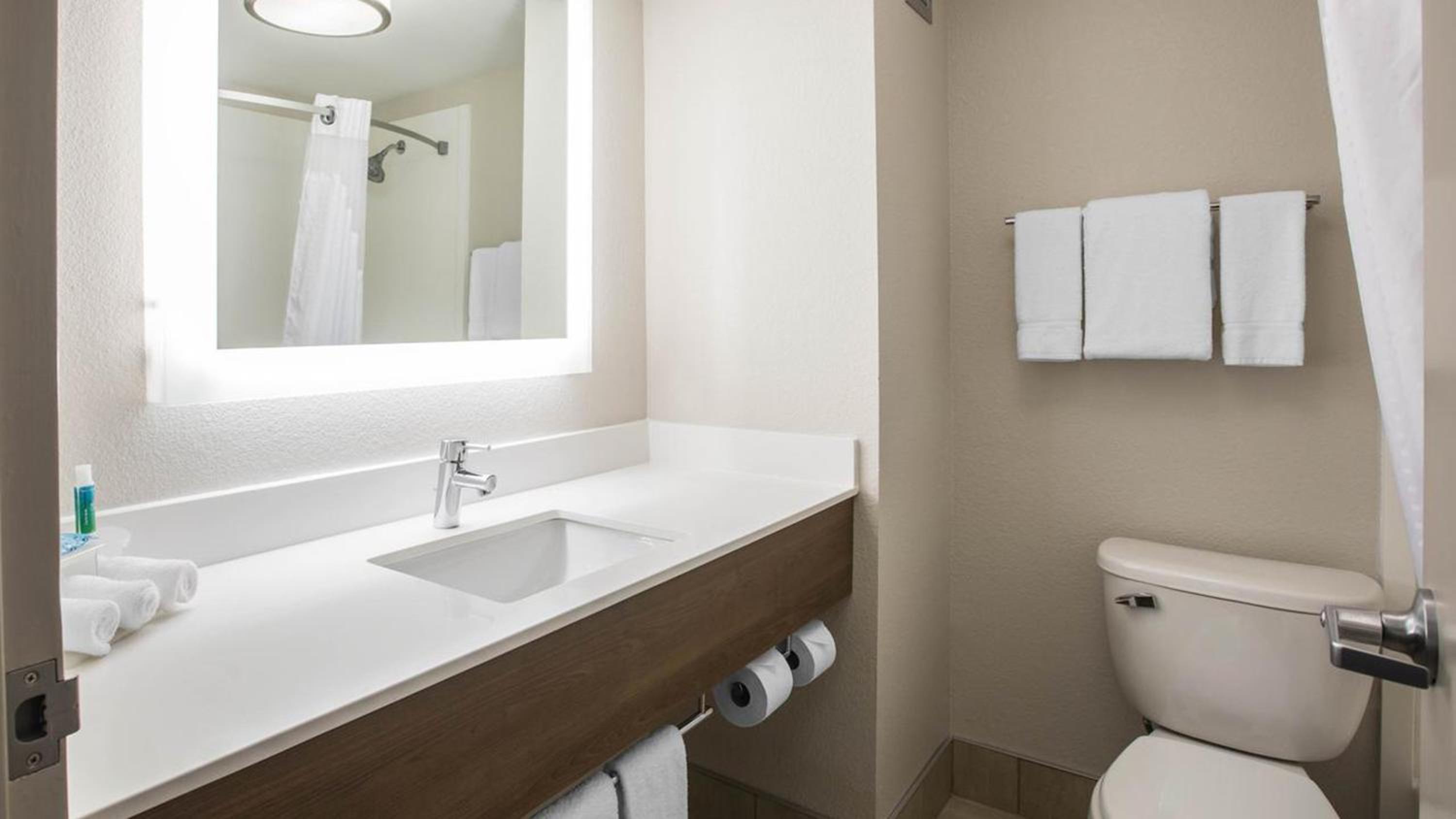 Standard King Room with Roll-In Shower - Mobility Access photo 2