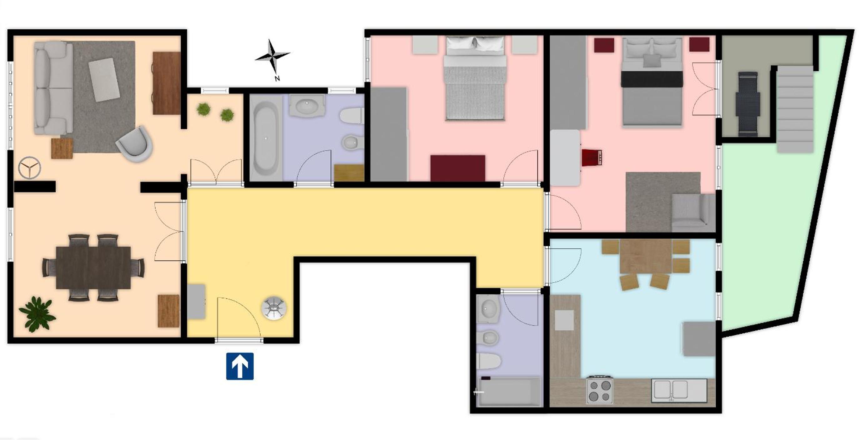 Two-Bedroom Apartment photo 1