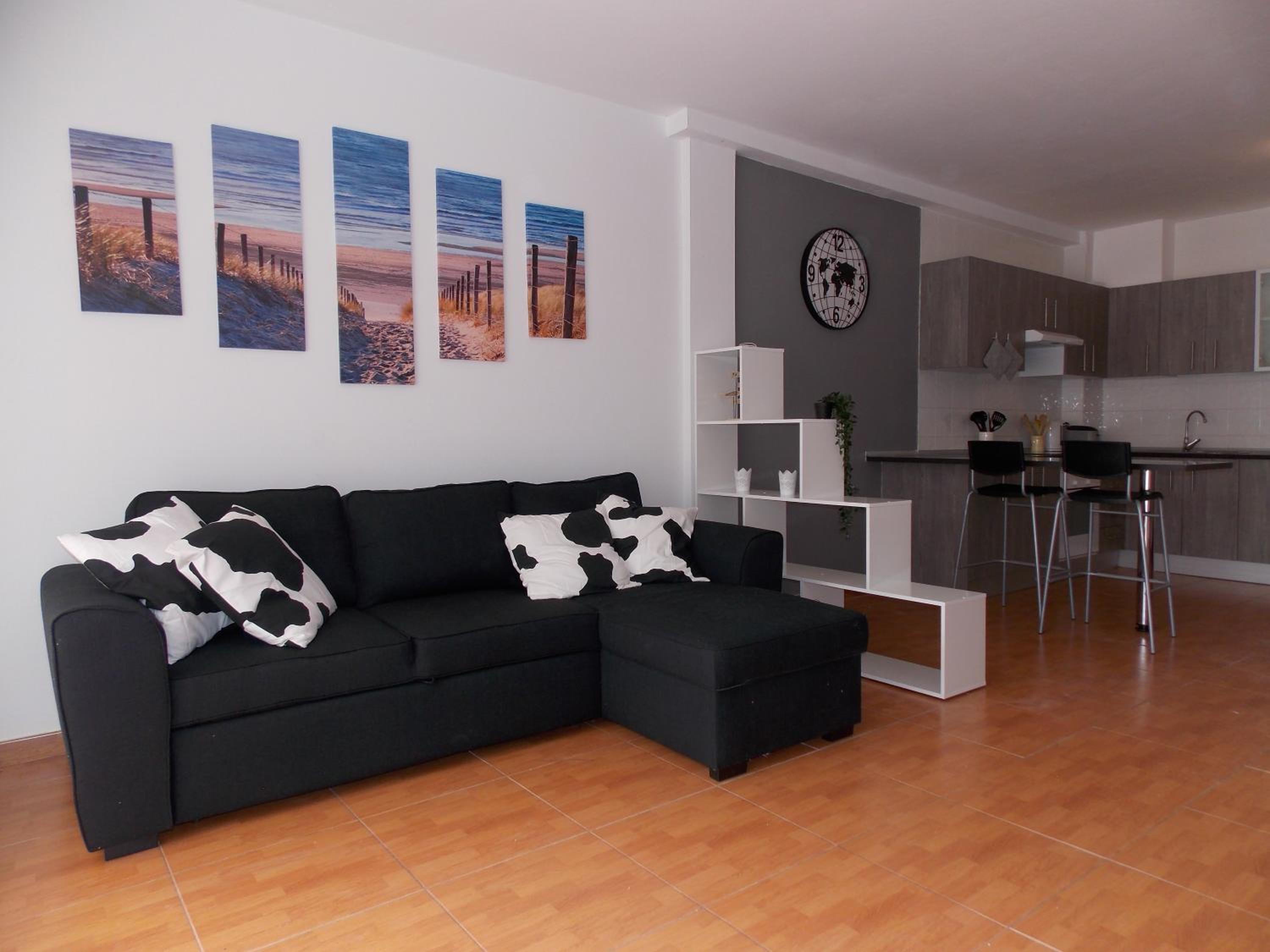 Apartamento con vista a la piscina