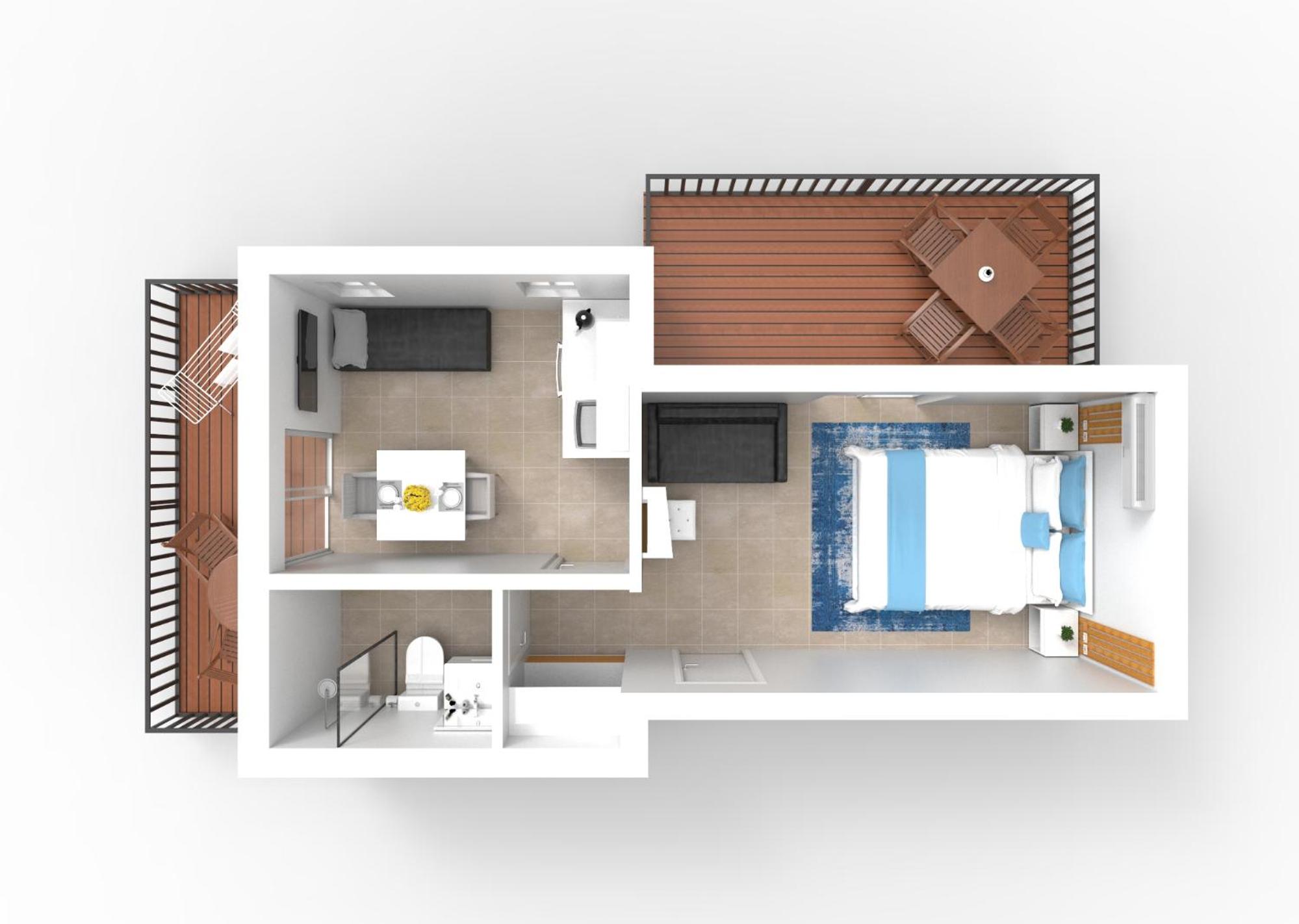 One-Bedroom Junior Suite (Apartment)