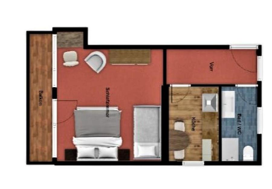 One-Bedroom Apartment photo 3