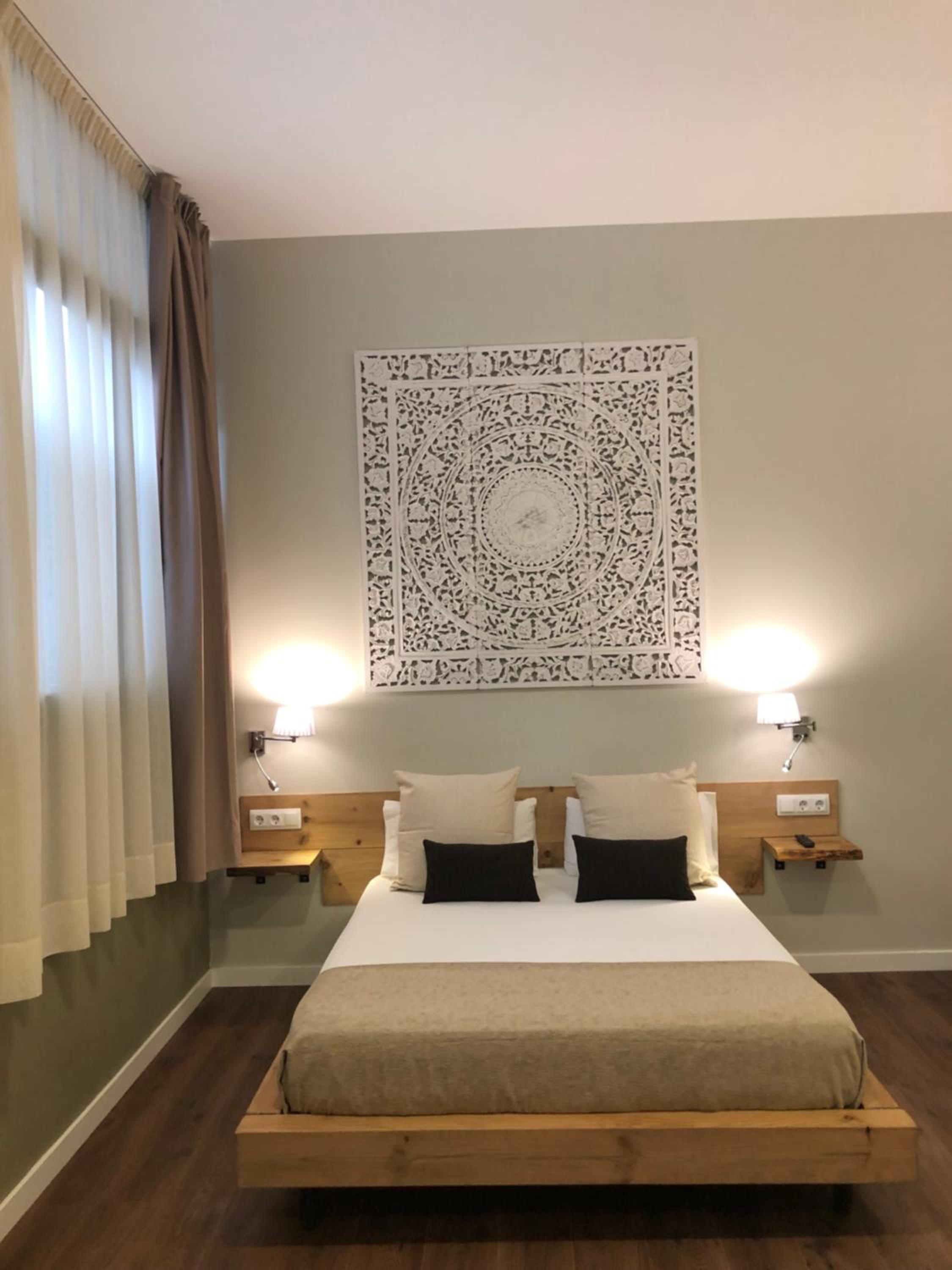 Habitación Cuádruple con Vista al Jardín