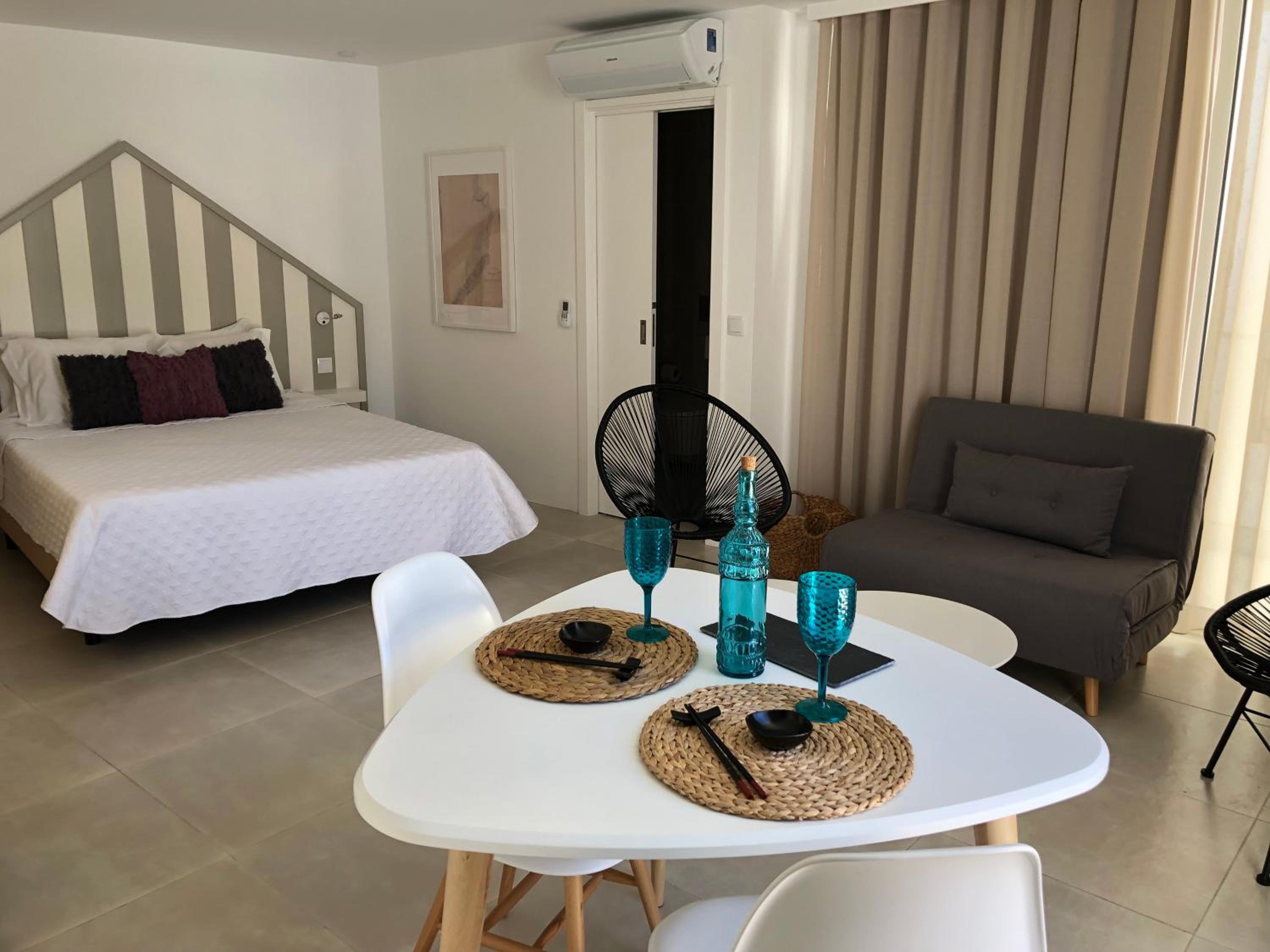 Studio with Pool View