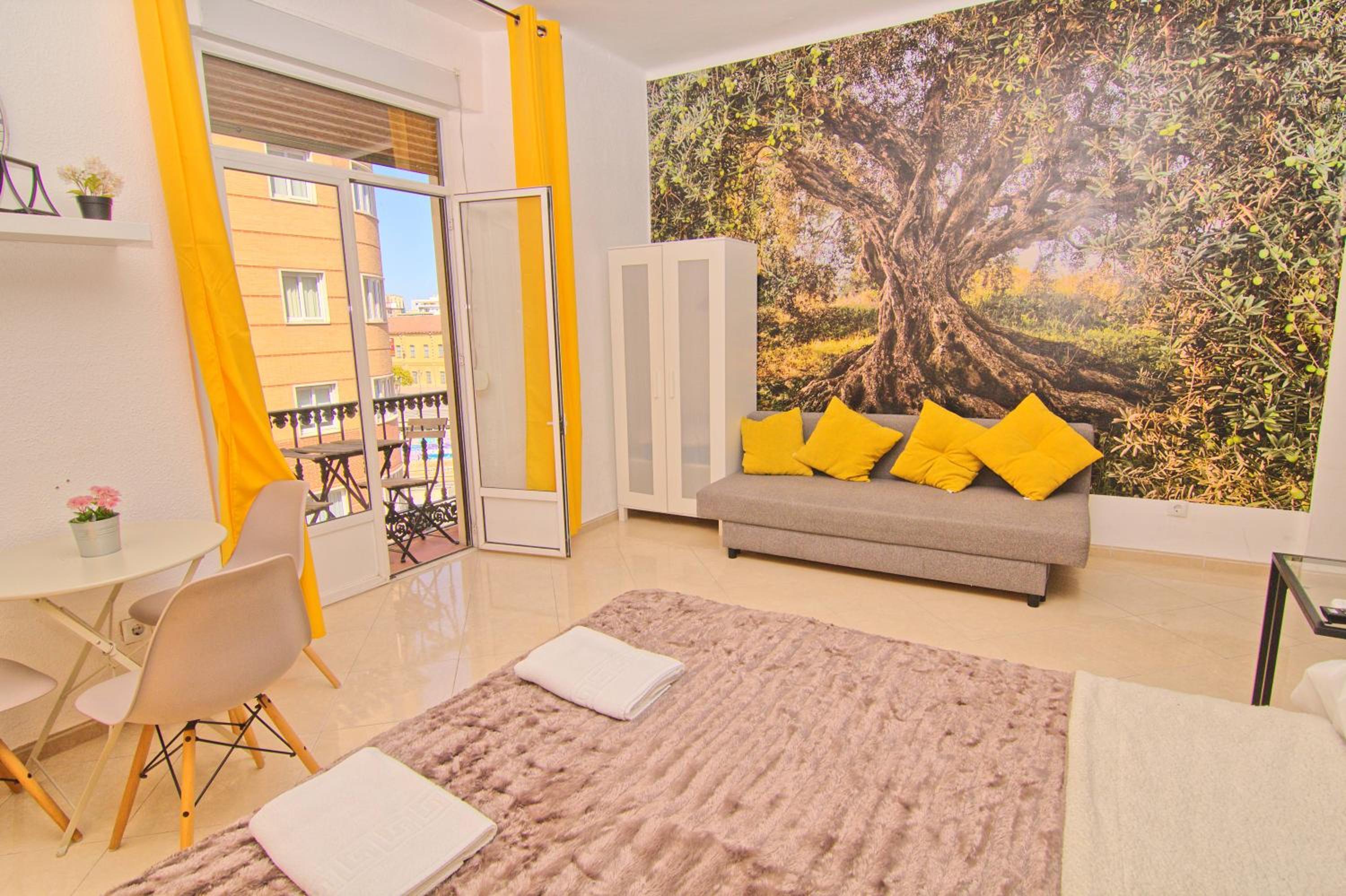 Habitación familiar con balcón