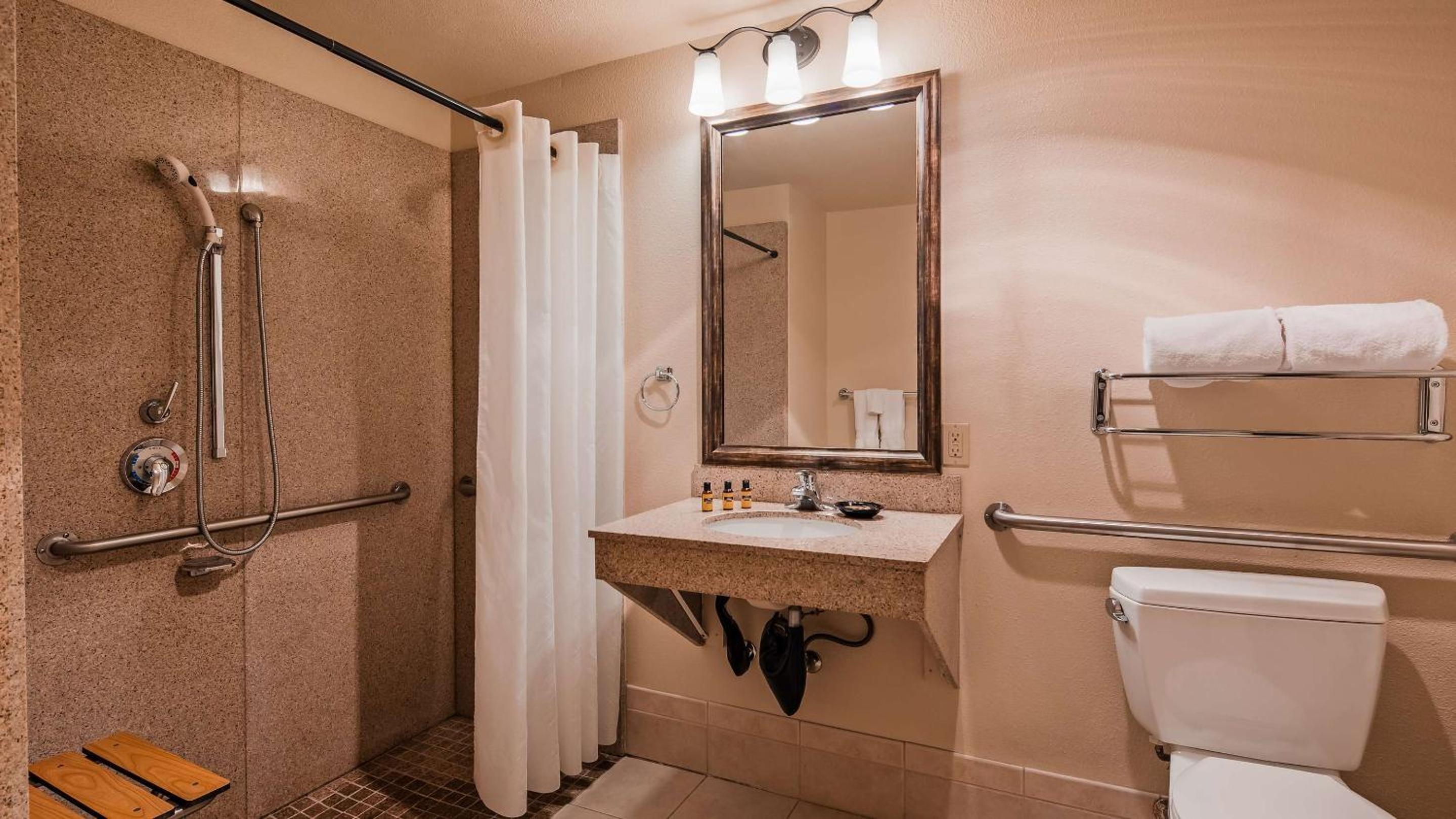 Queen Room with Roll-In Shower - Disability Access - Photo 7
