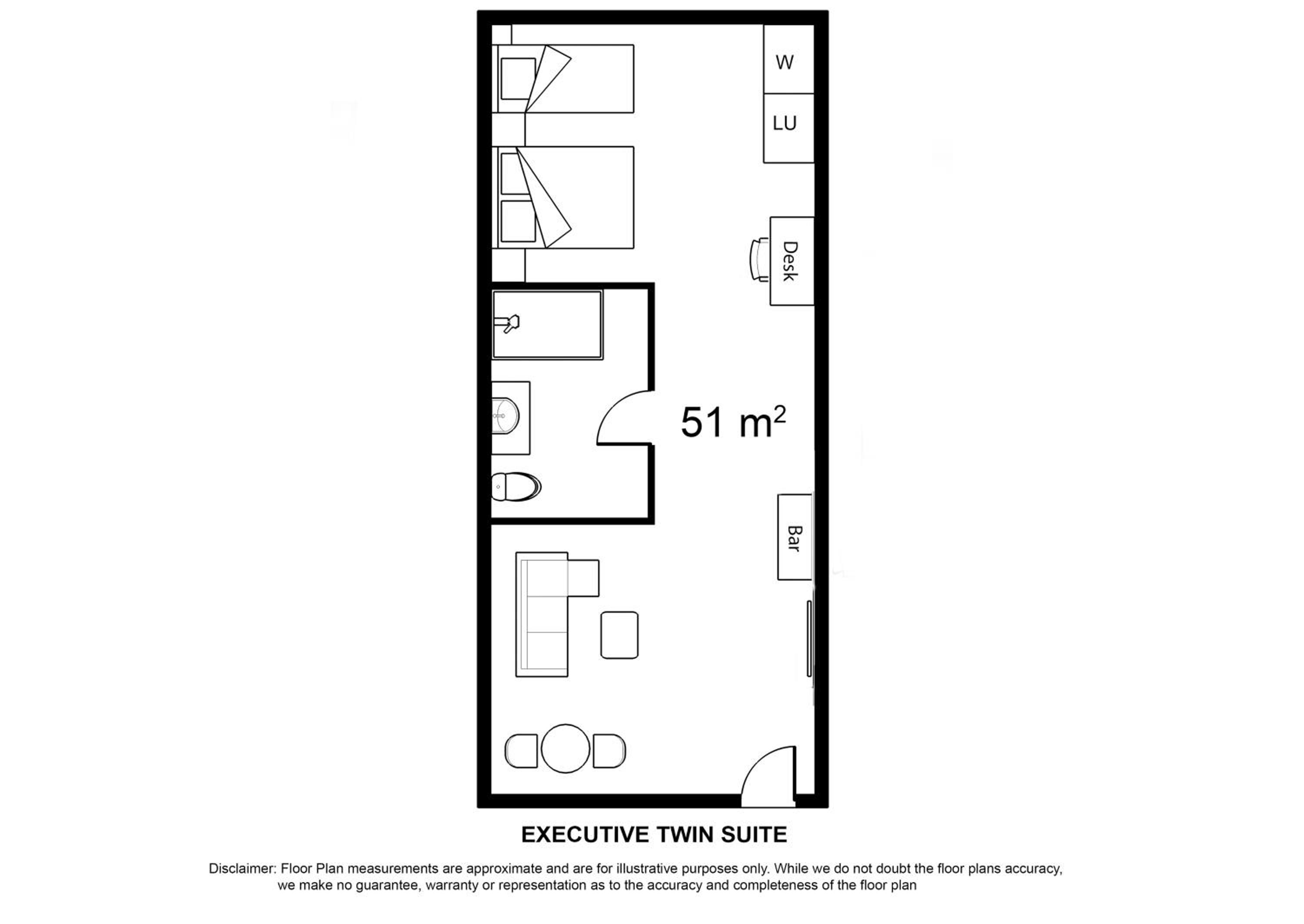 Executive Twin Suite - Photo 2